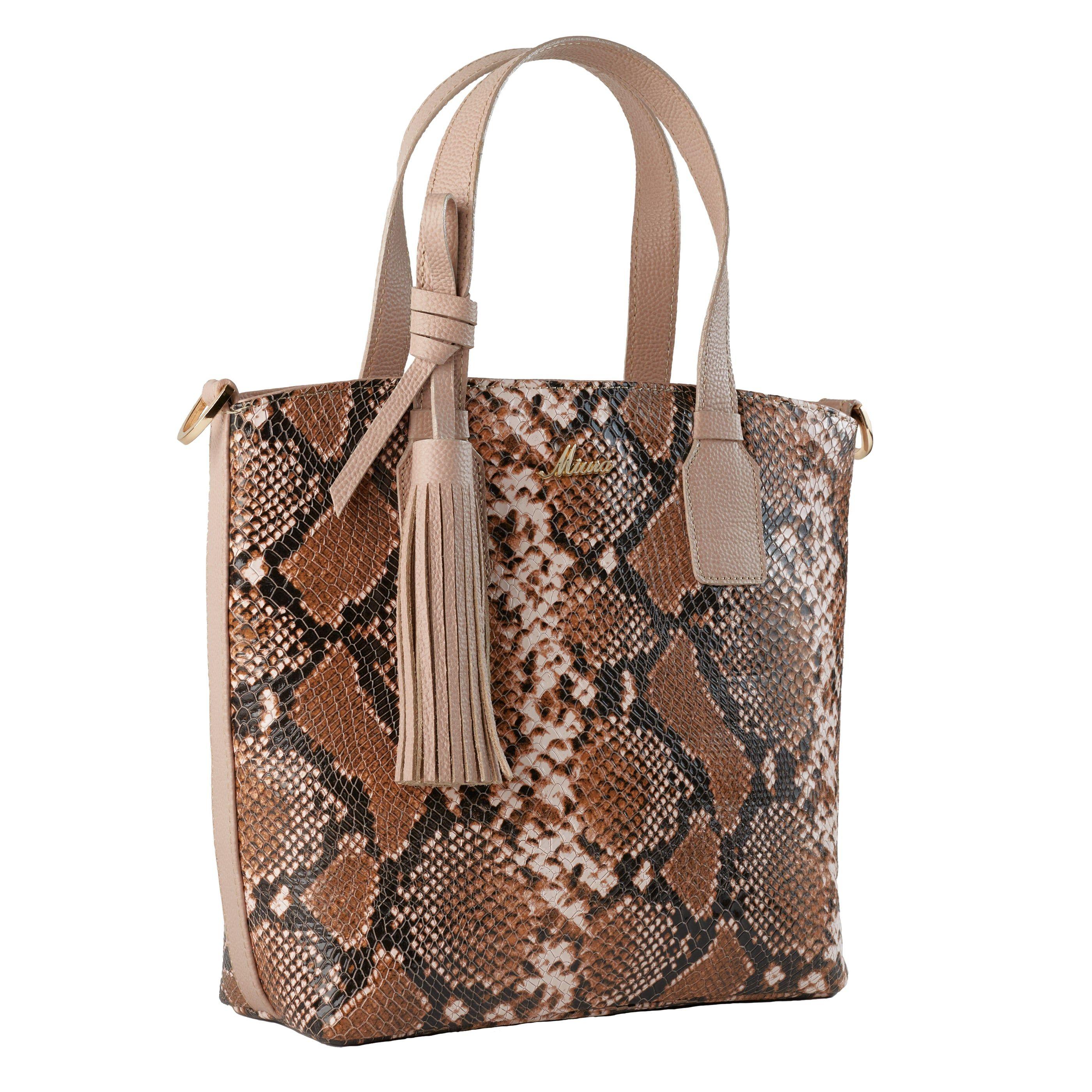 Cartera Mujer Miura Mod. Alessandria 100% Cuero Natural-1