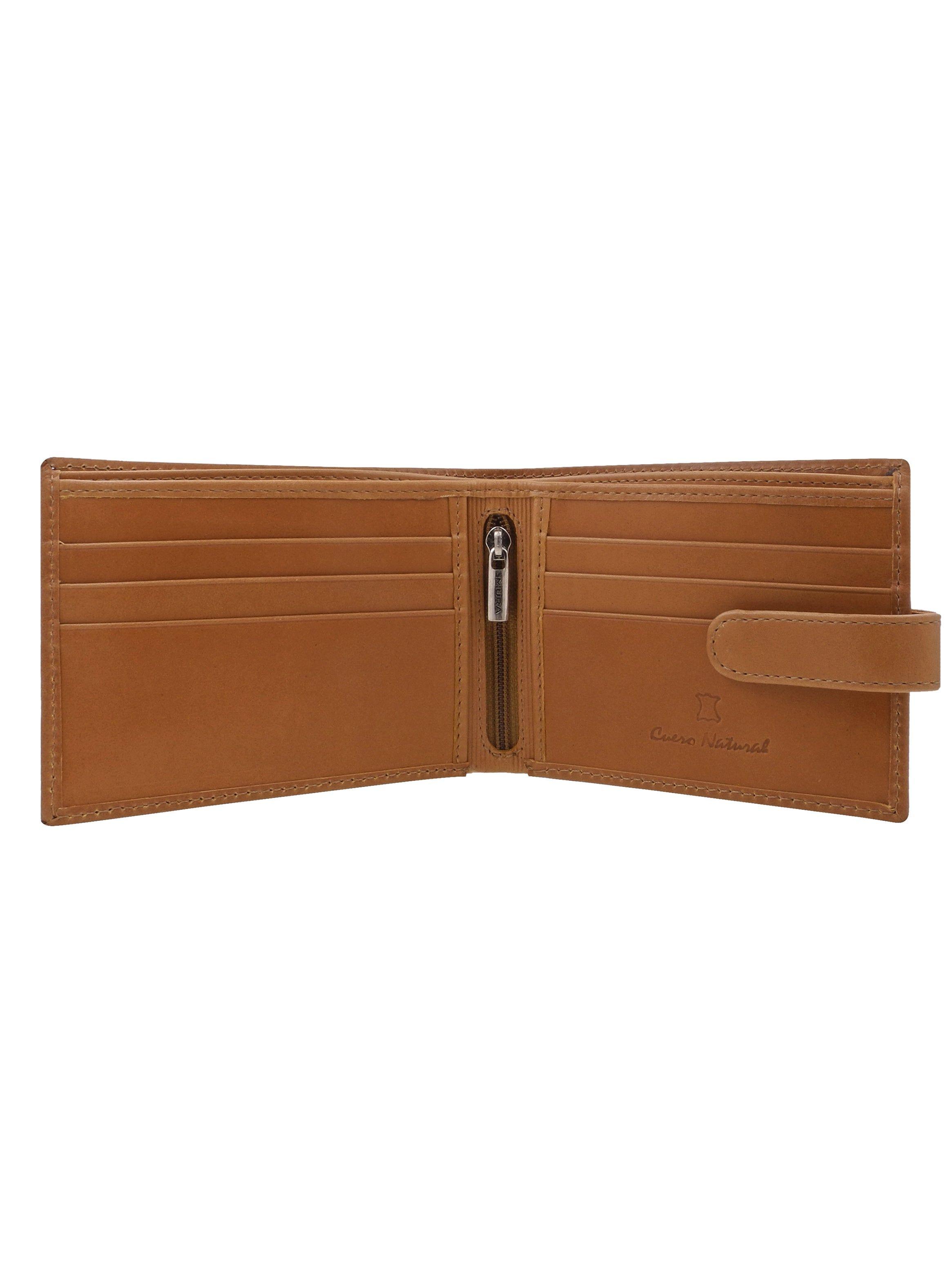 Billetera Hombre Miura Mod. Donato 100% Cuero Natural con protección RFID con tarjetero adicional-2
