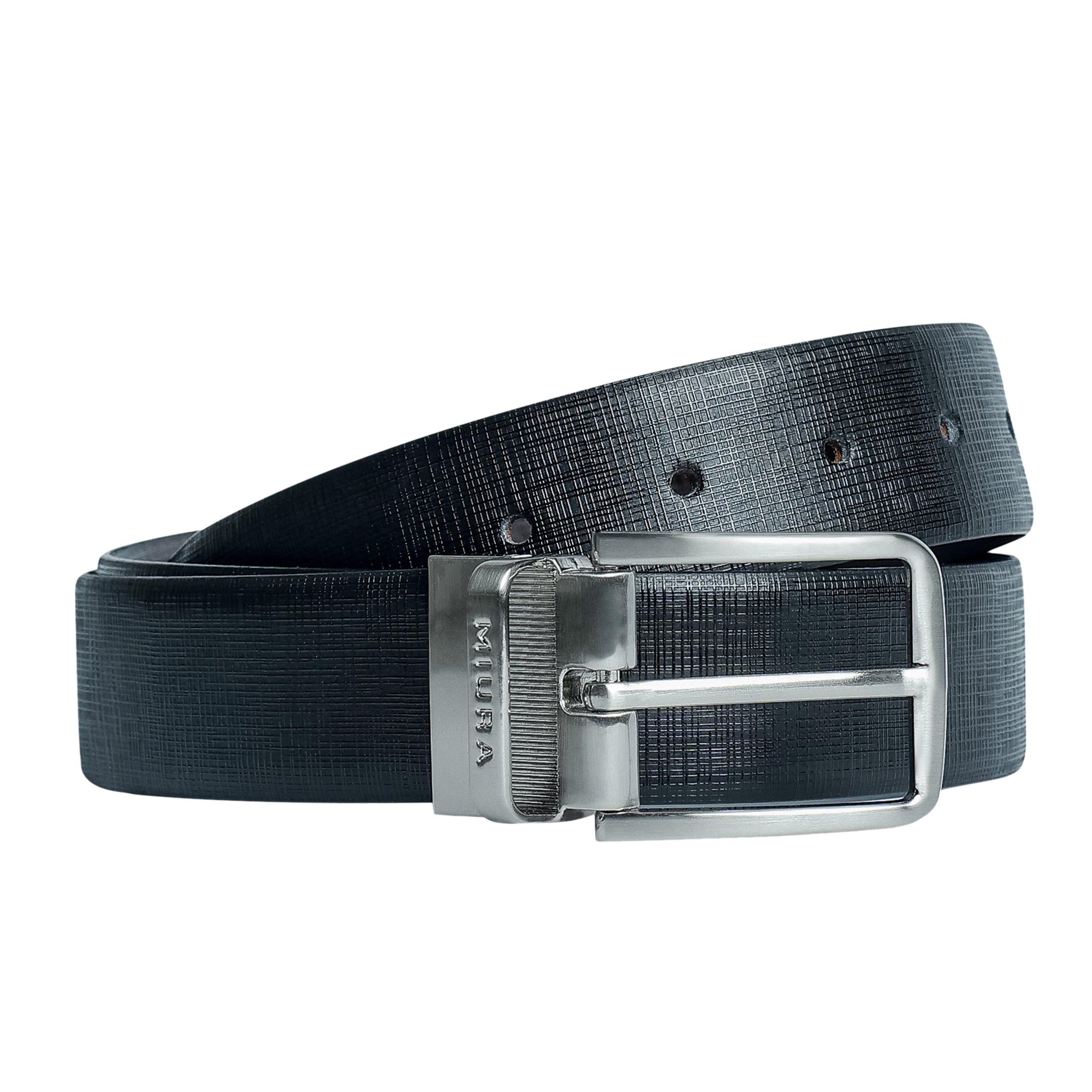 Cinturón Hombre Miura Mod. Ivo Reversible 100% Cuero Natural-1