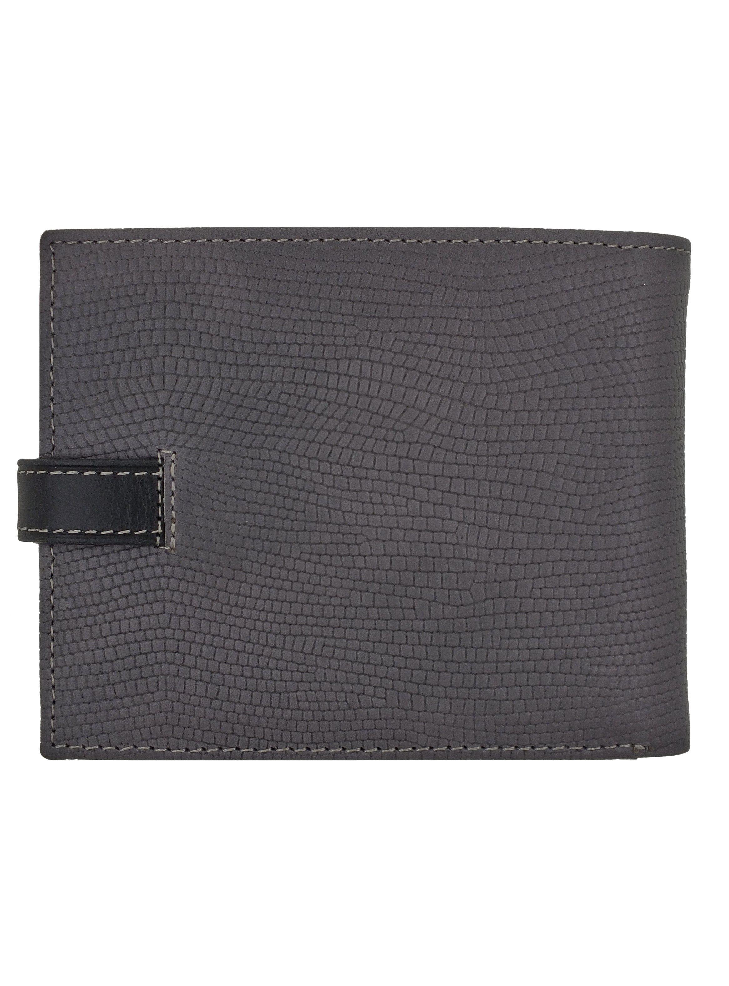 Billetera Hombre Miura Mod. Cleus 100% Cuero Natural con tarjetero adicional-4