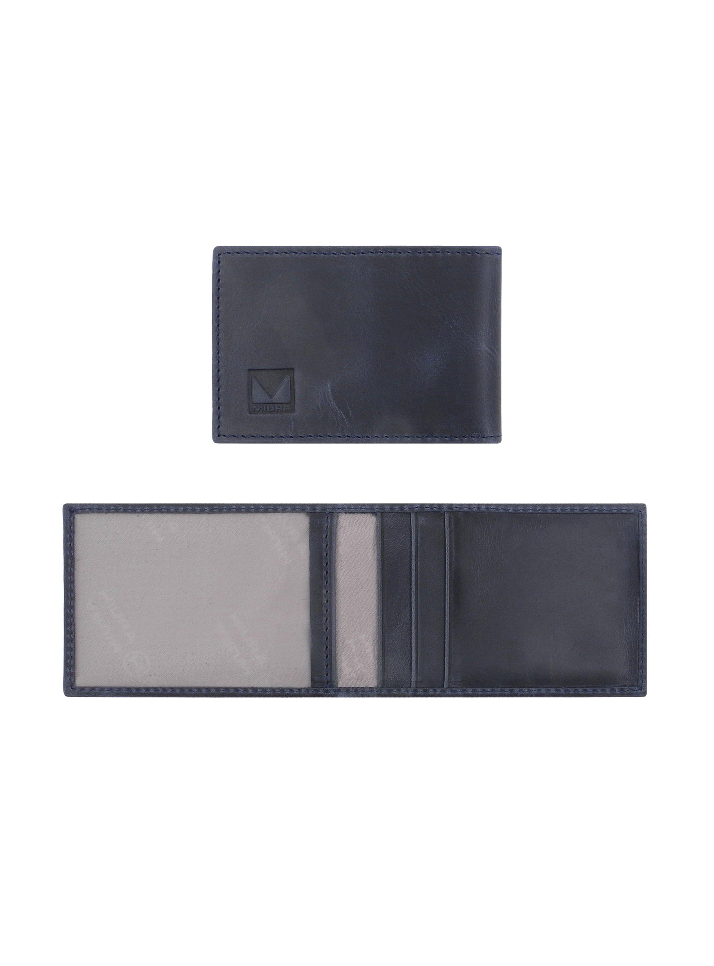 Billetera Hombre Miura Mod. Arnold 100% Cuero Natural con protección RFID con tarjetero adicional-3