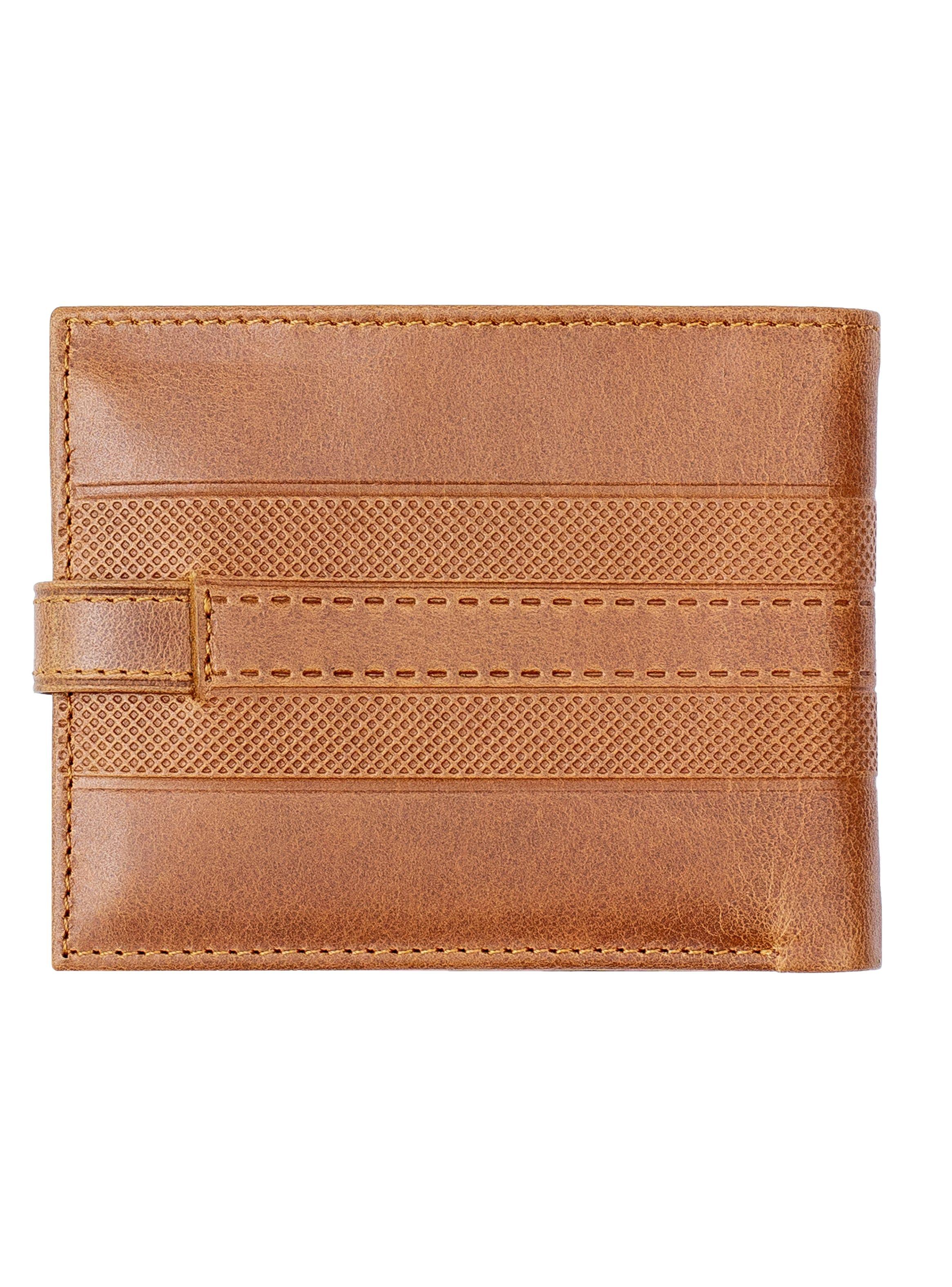 Billetera Hombre Miura Mod. Eder 100% Cuero Natural con protección RFID con tarjetero adicional-4
