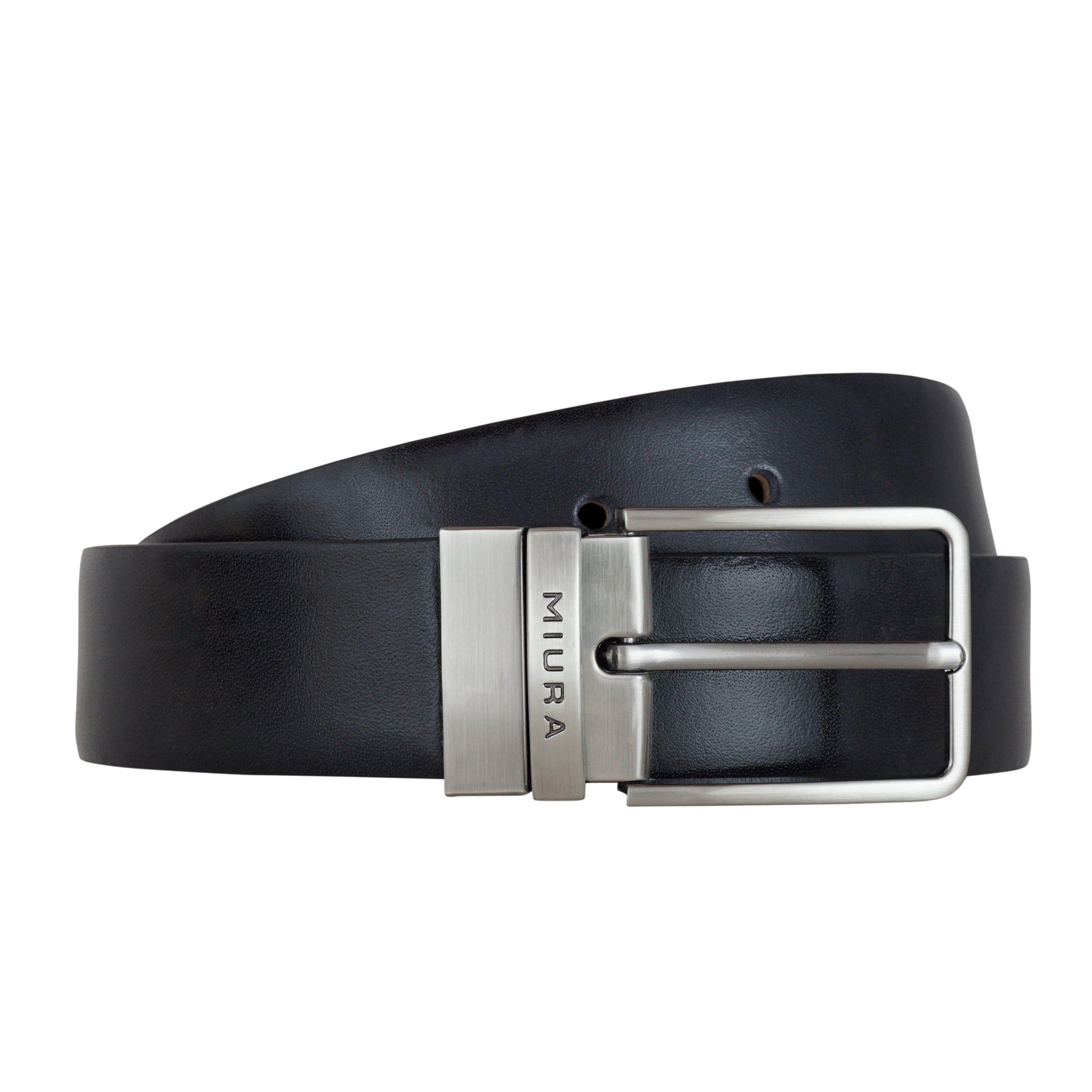 Cinturón Hombre Miura Ares Reversible 100% Cuero Natural-3