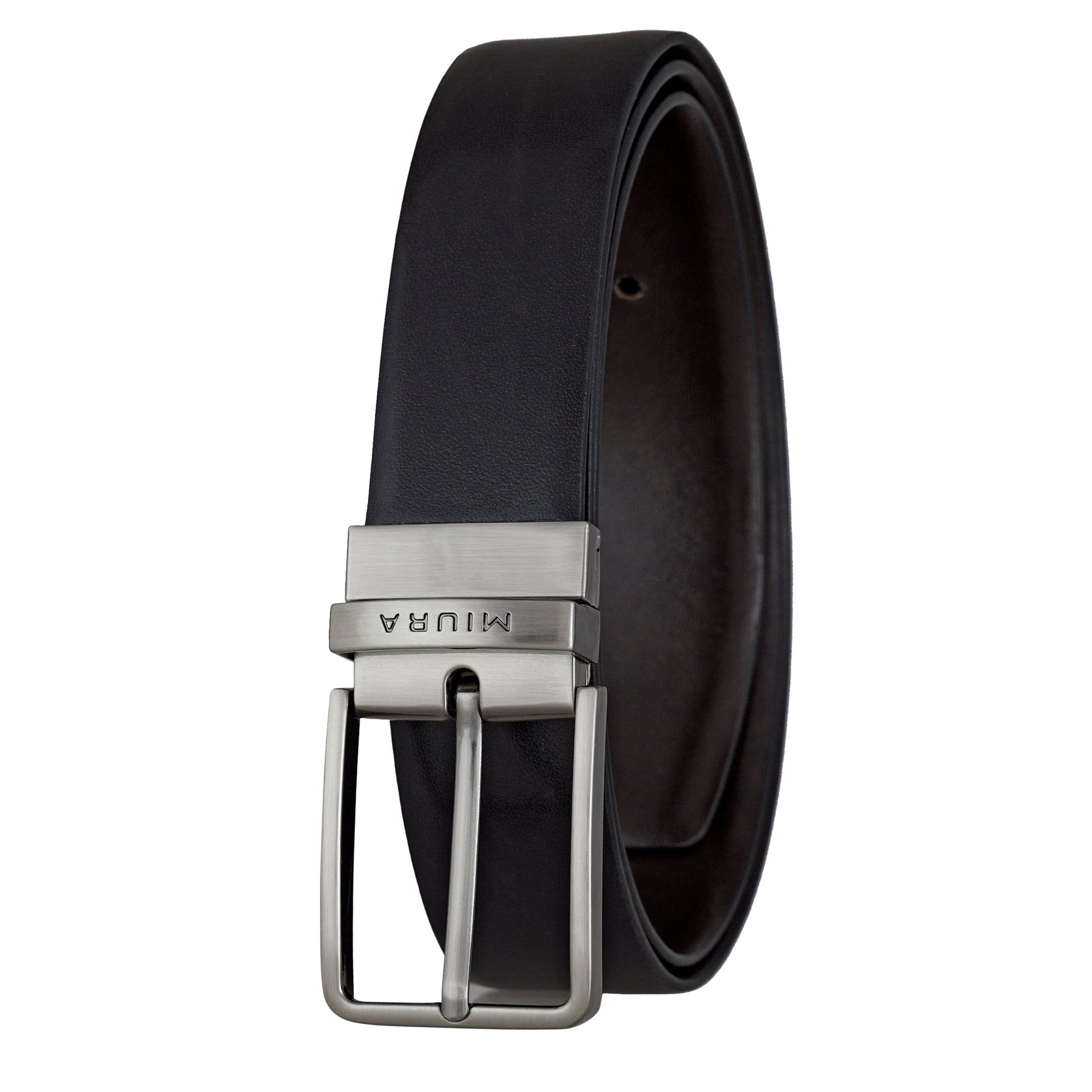 Cinturón Hombre Miura Ares Reversible 100% Cuero Natural-8