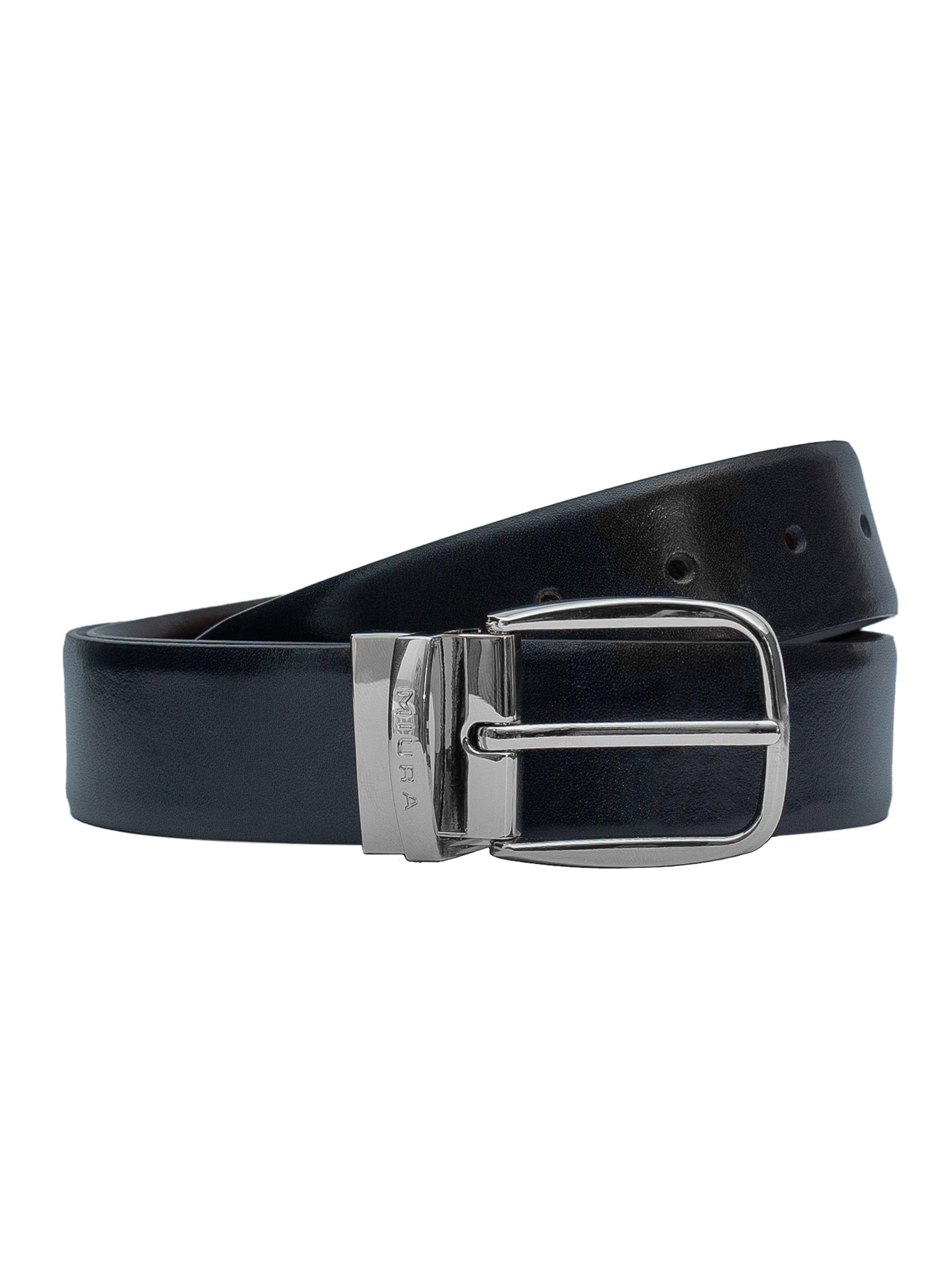 Cinturón Hombre Miura Ares Reversible 100% Cuero Natural-2