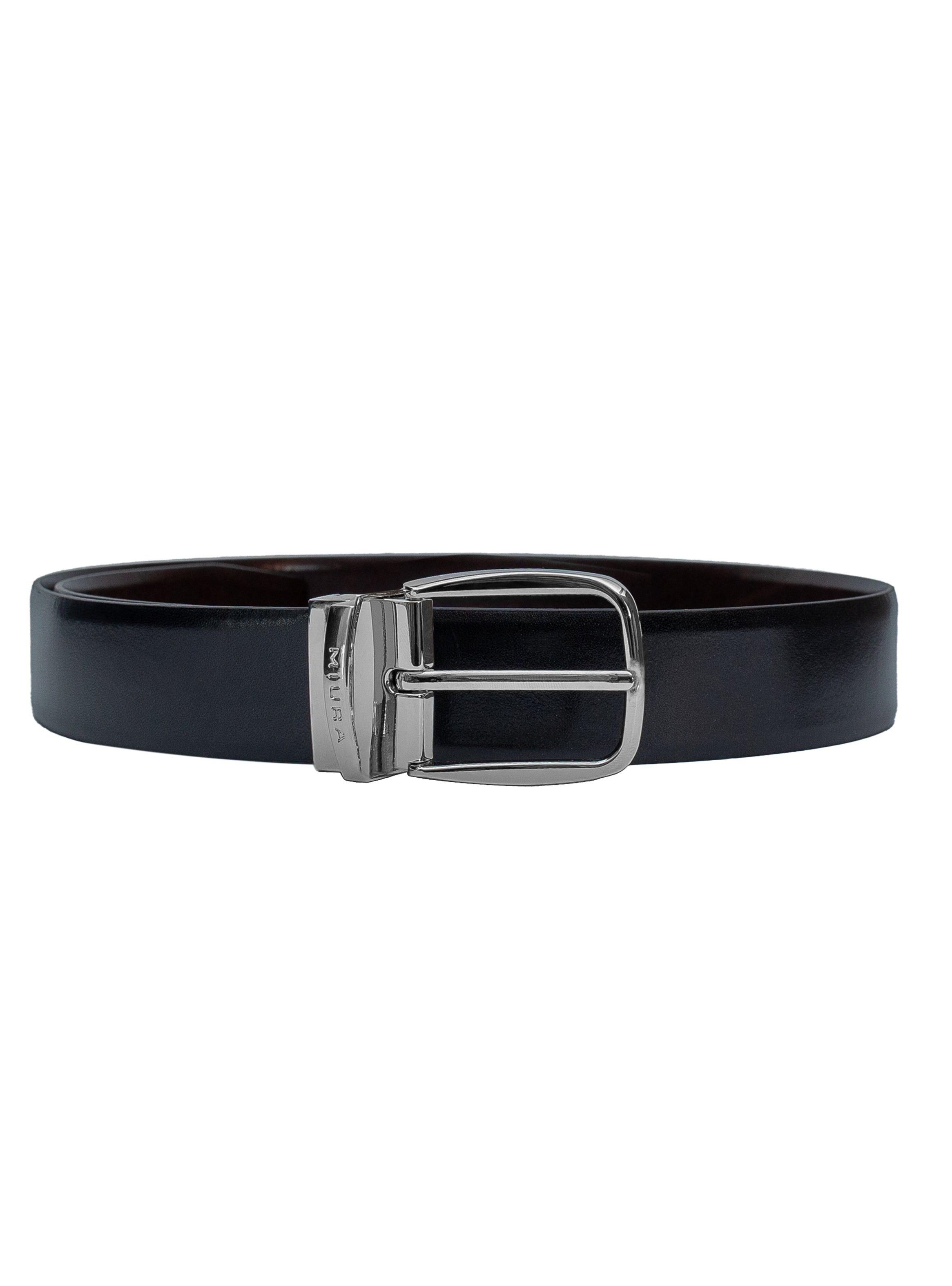 Cinturón Hombre Miura Ares Reversible 100% Cuero Natural-4