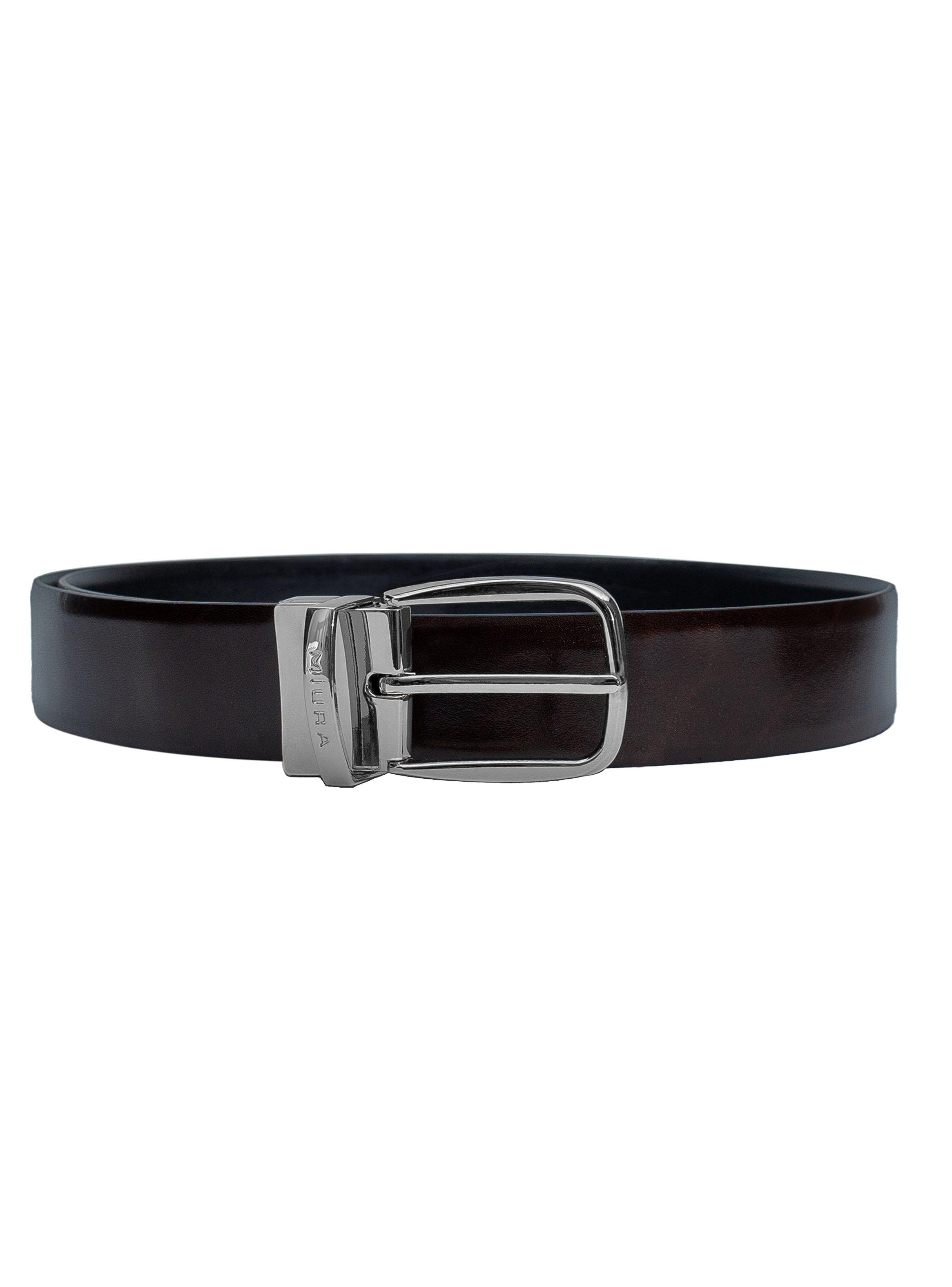 Cinturón Hombre Miura Ares Reversible 100% Cuero Natural-5