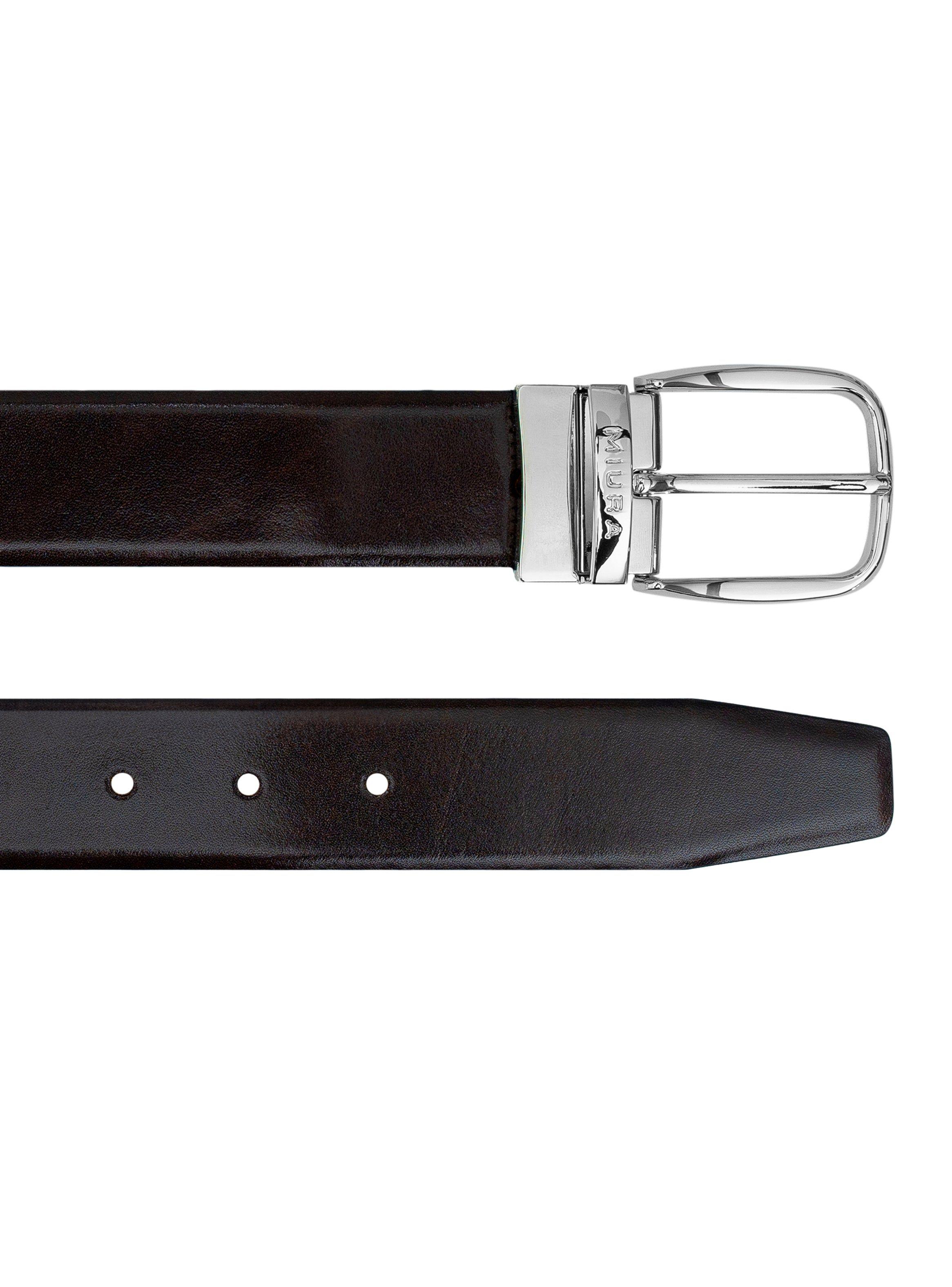 Cinturón Hombre Miura Ares Reversible 100% Cuero Natural-7