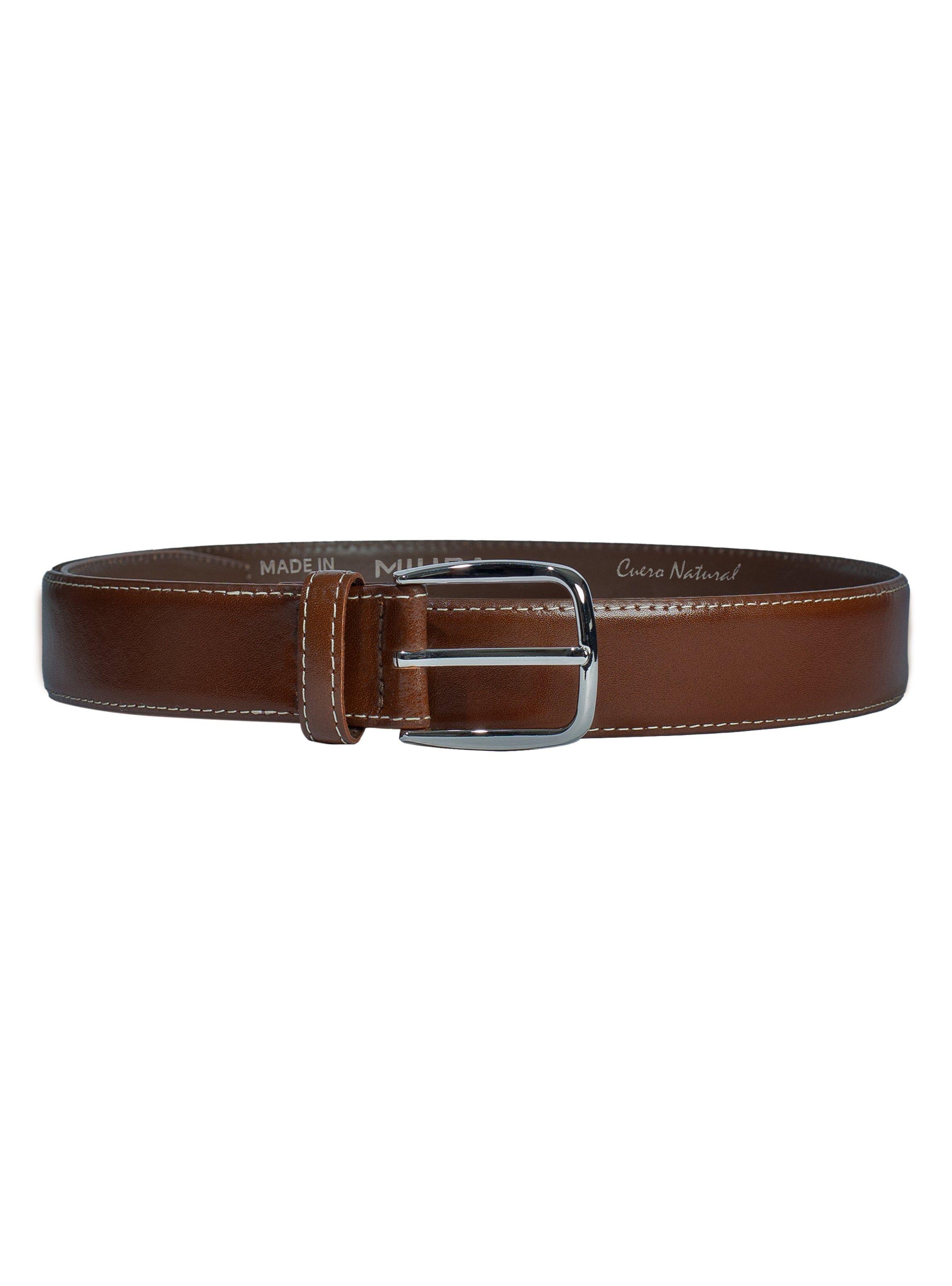 Cinturón Hombre Miura Mod. Angelo 100% Cuero Natural-2