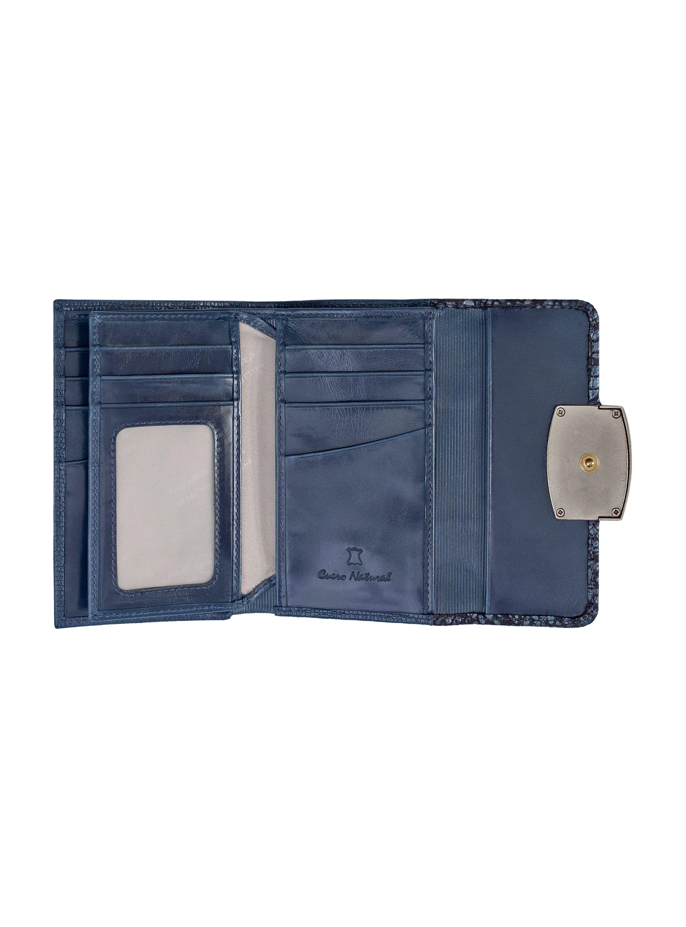 Billetera Mujer Miura Mod. Alina 100% Cuero Natural con protección RFID-2