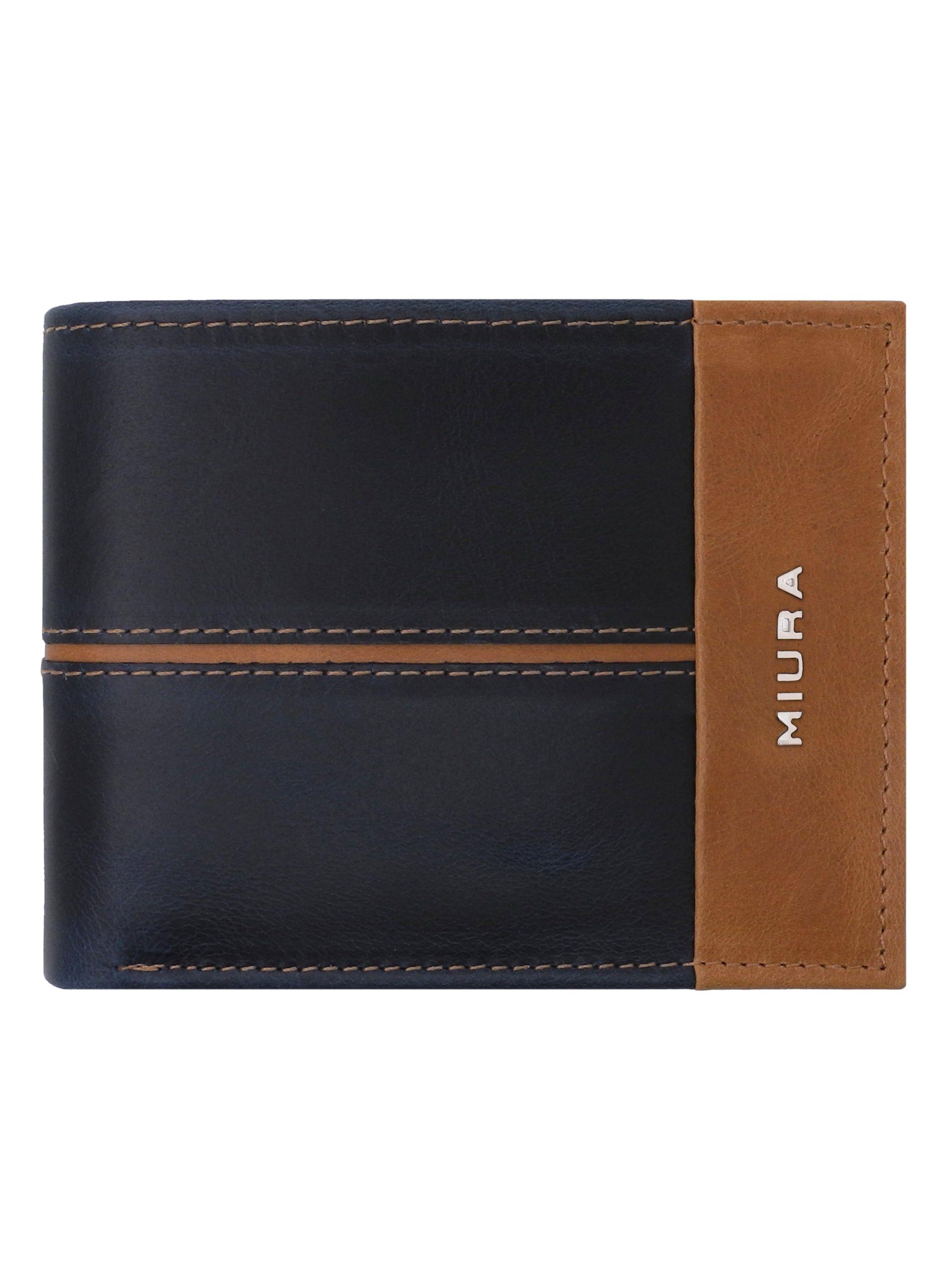 Billetera Hombre Miura Mod. Joe 100% Cuero Natural-0