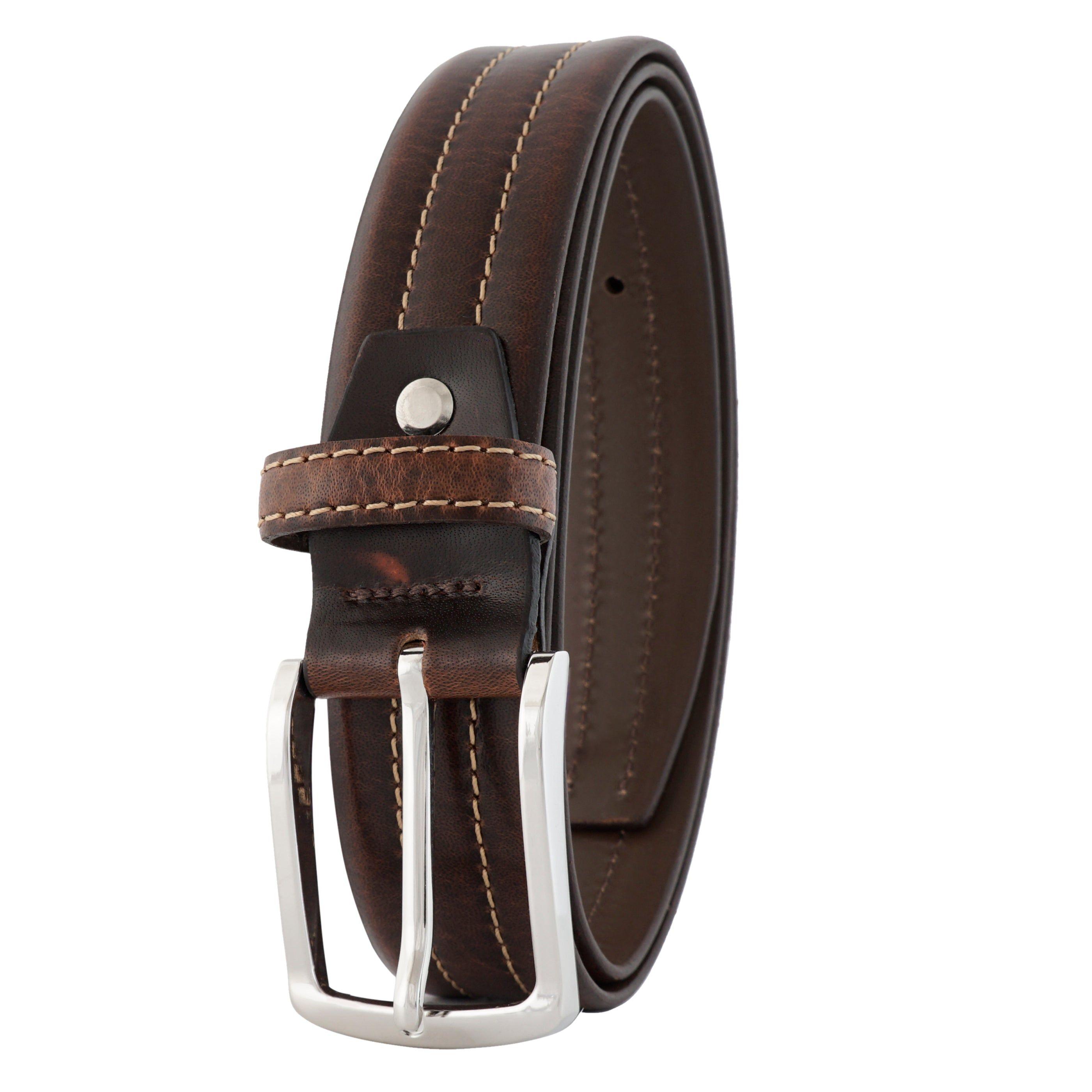 Cinturón Hombre Miura Mod. Savio 100% Cuero Natural-0