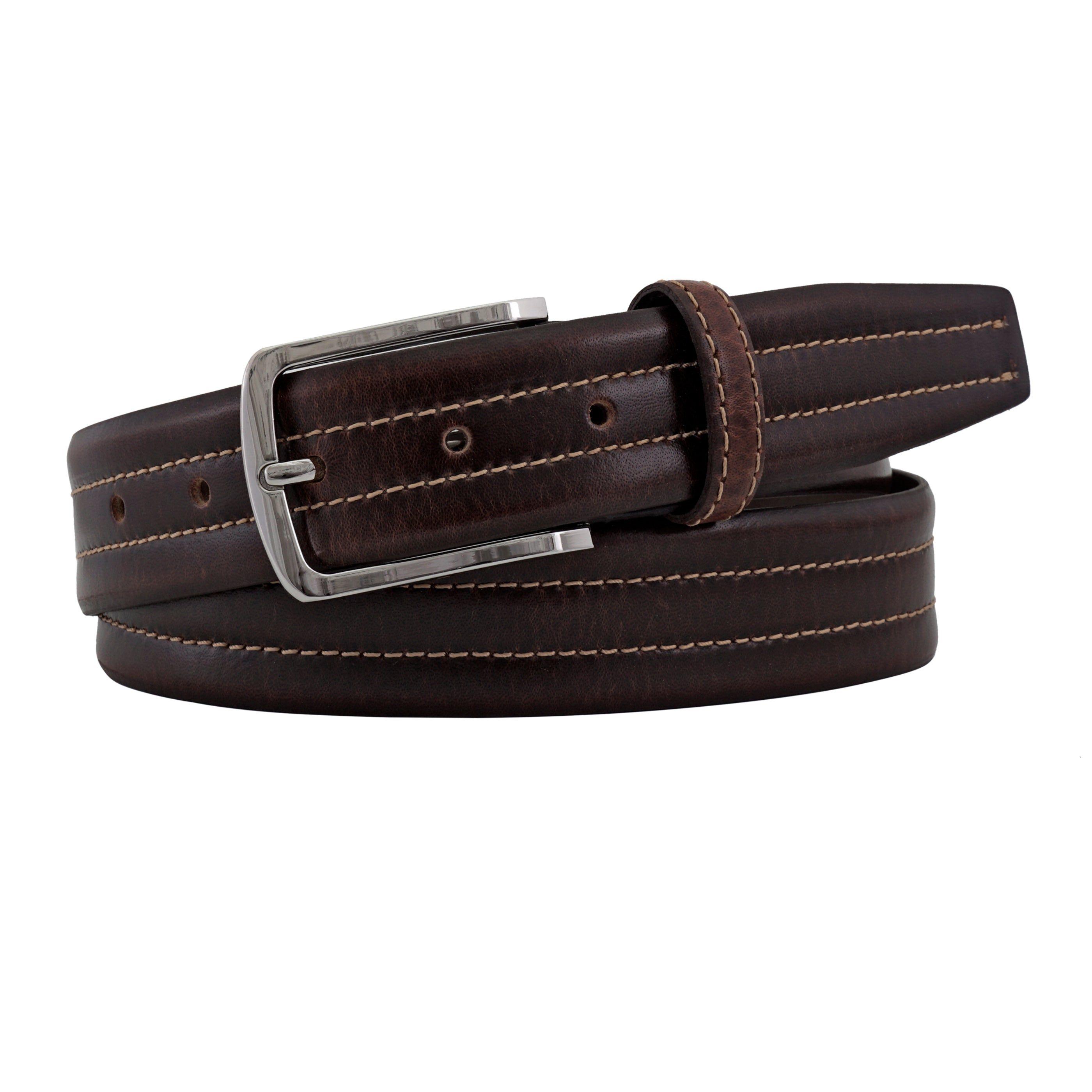 Cinturón Hombre Miura Mod. Savio 100% Cuero Natural-1