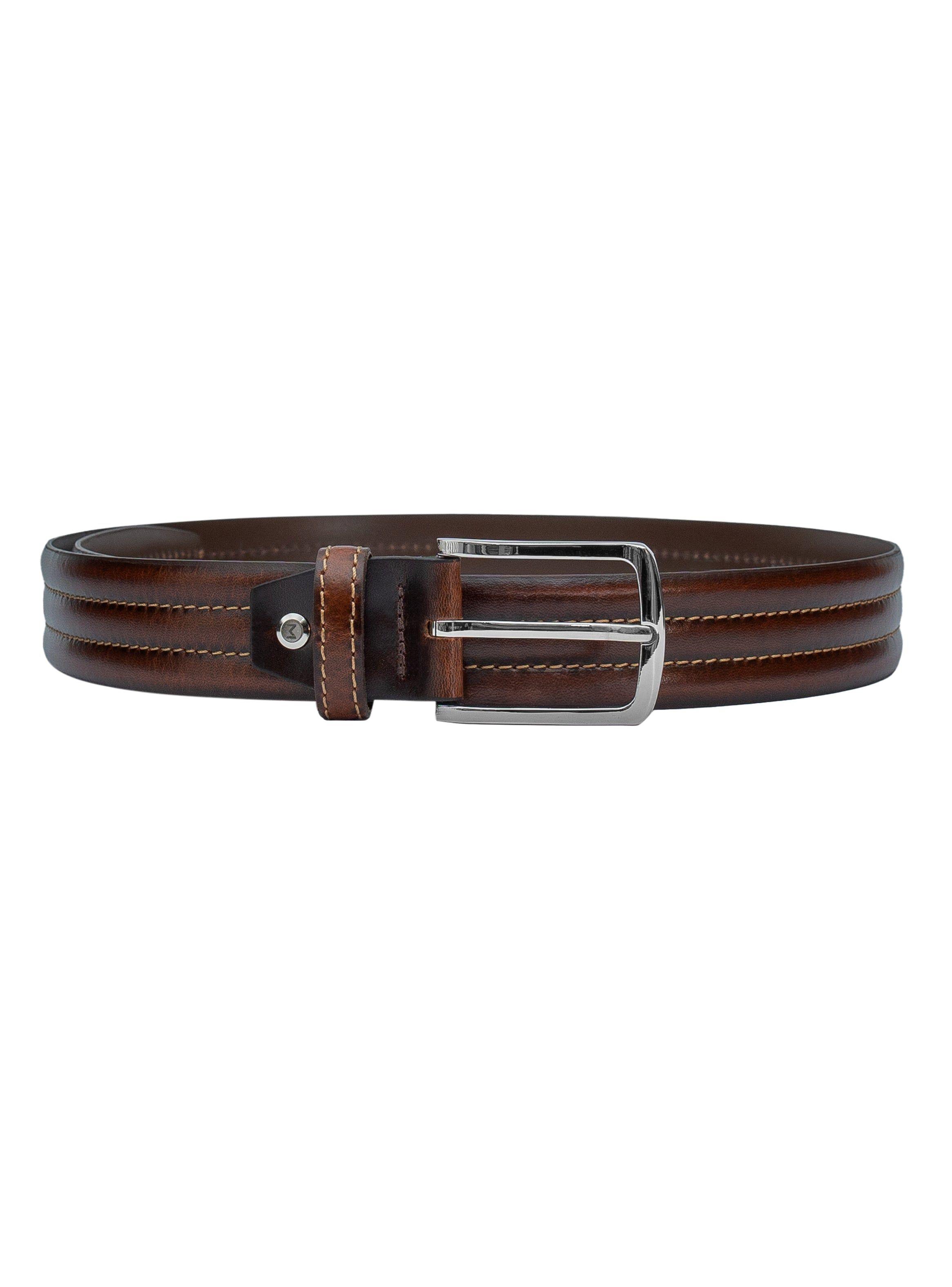 Cinturón Hombre Miura Mod. Savio 100% Cuero Natural-2