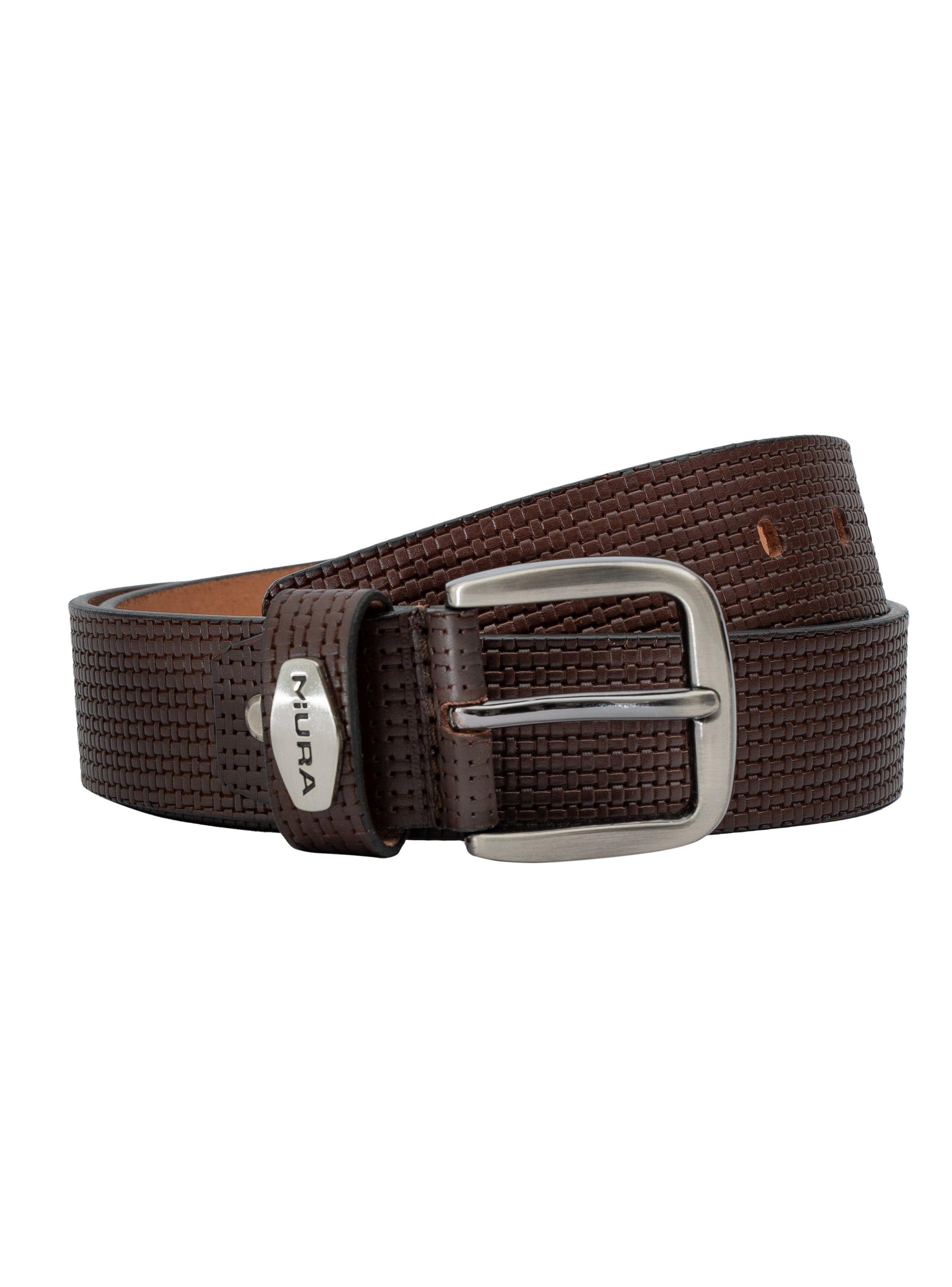 Cinturón Hombre Miura Mod. Domenico 100% Cuero Natural-1