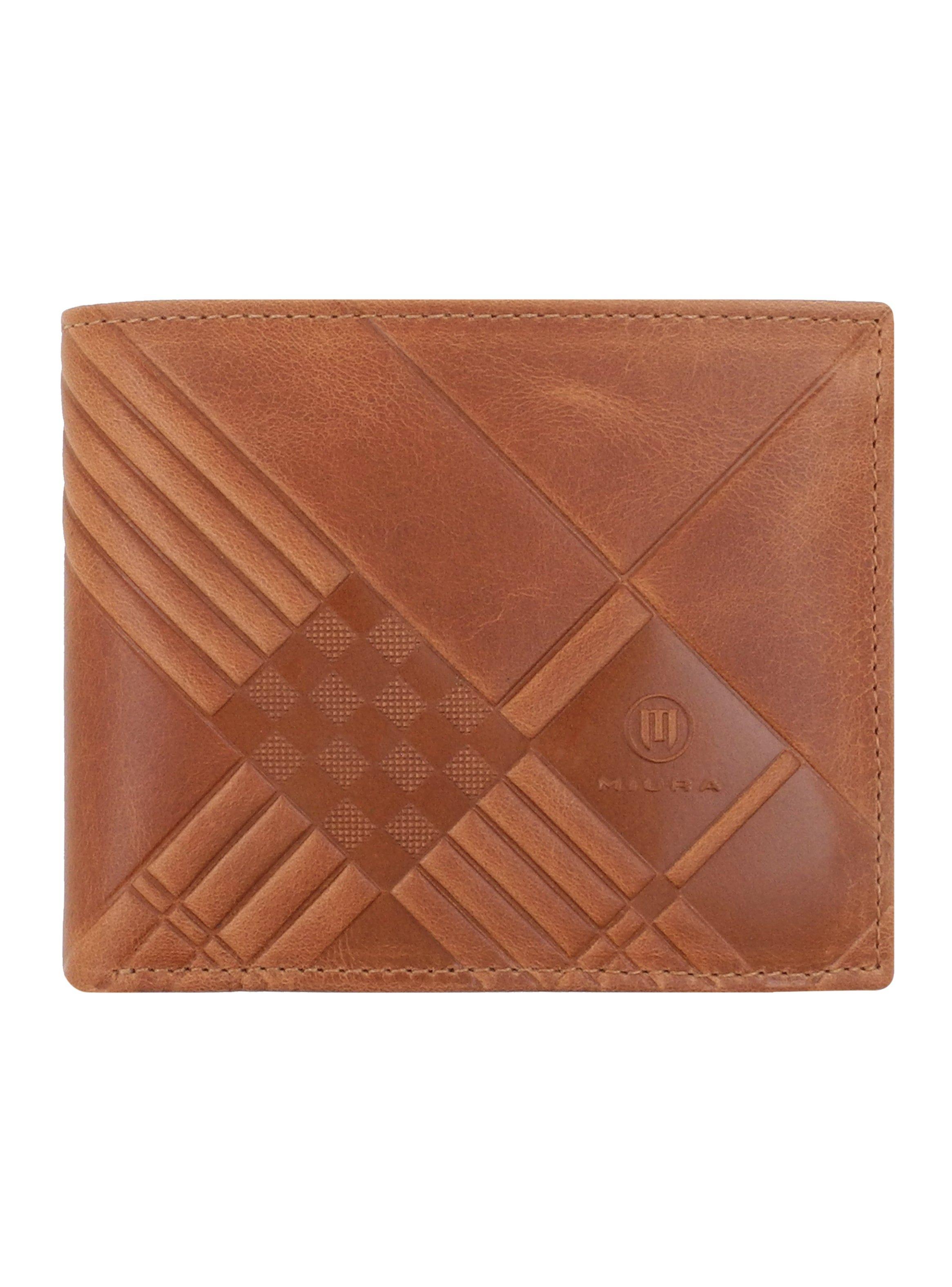Billetera Hombre Miura Mod. Gerard 100% Cuero Natural con protección RFID-0