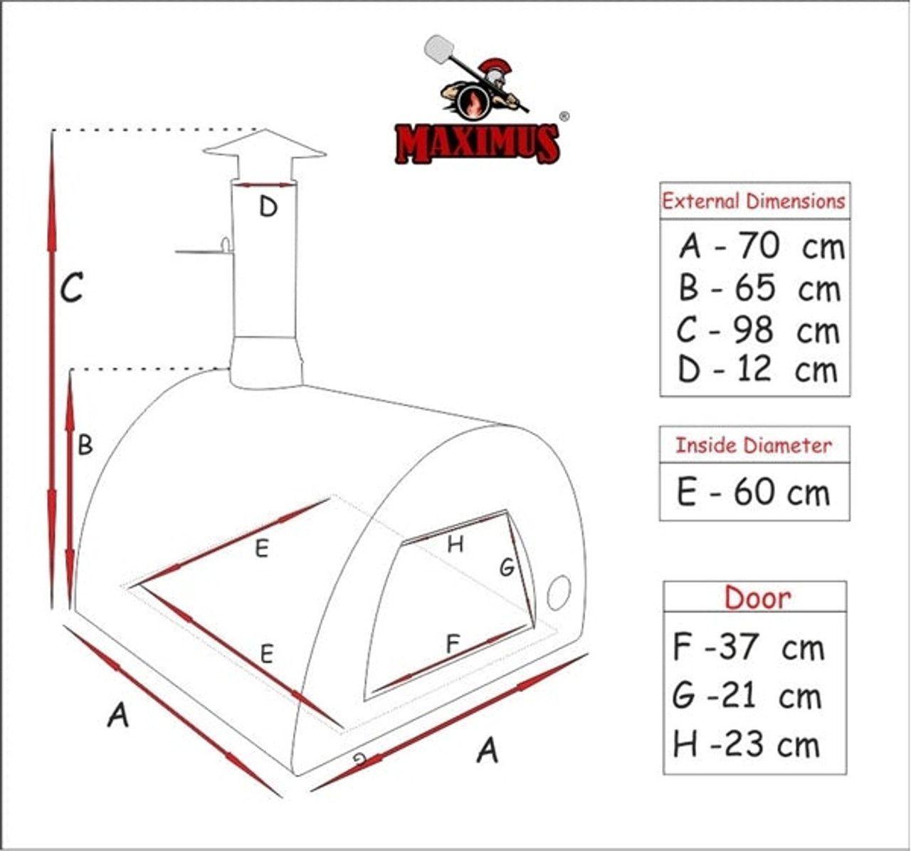 Horno pizzero Maximus I-7