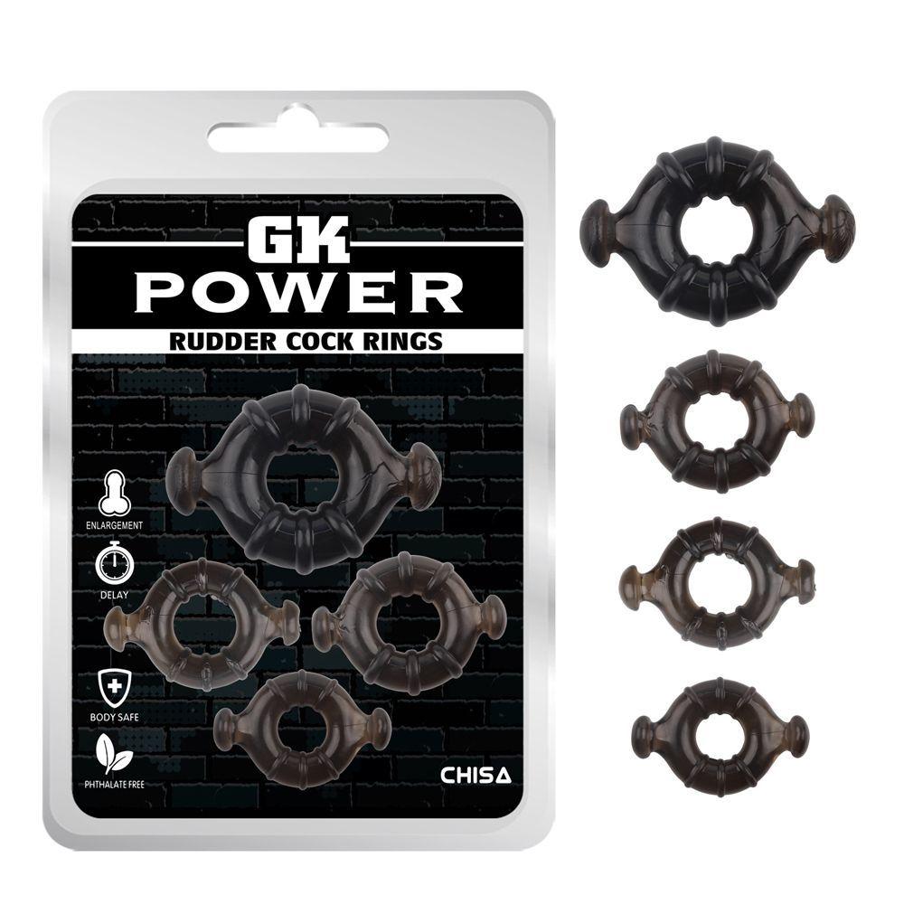 Kit 4 anillo para pene GKPower CHISA -0