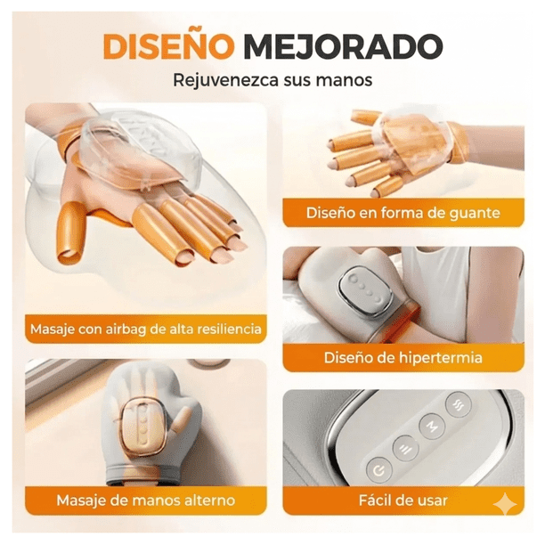 Masajeador De Manos Aire Y Calor-2