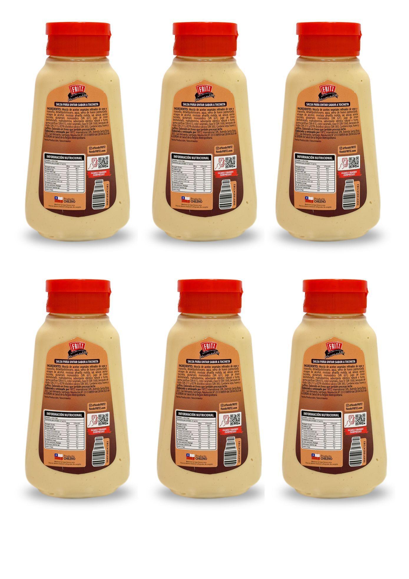 Salsa Ahumadita Fritz Pack X 6 Unidades-1