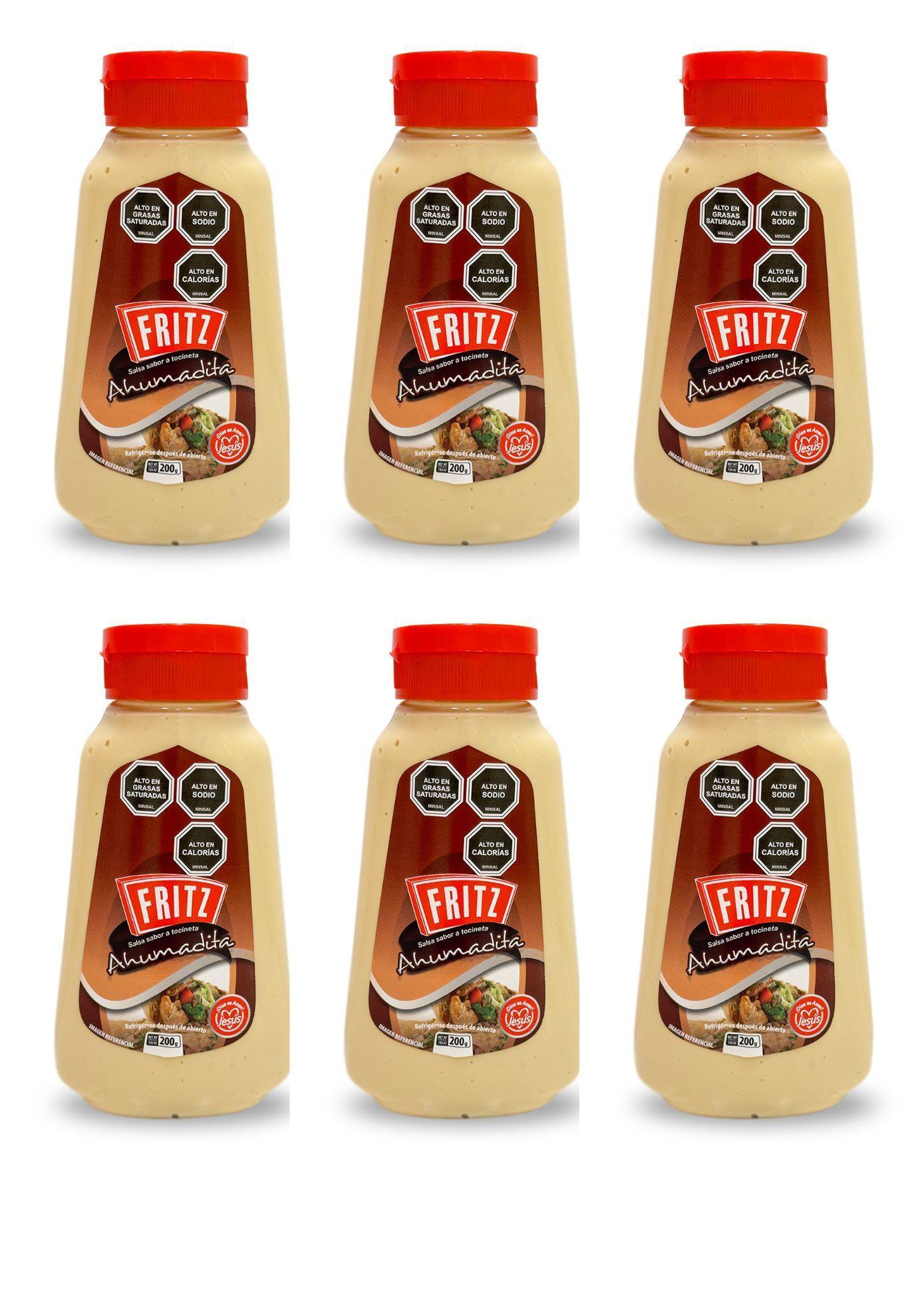 Salsa Ahumadita Fritz Pack X 6 Unidades-0