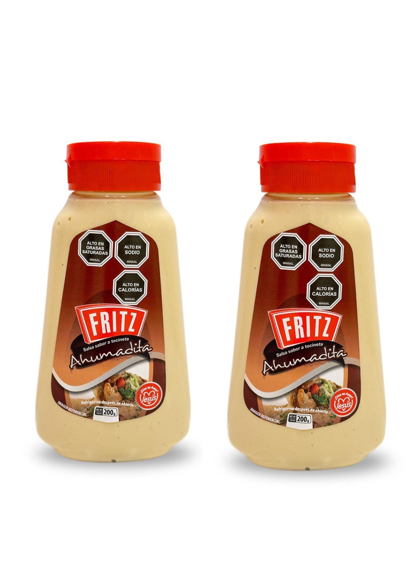 Salsa Ahumadita Fritz Pack X 2 Unidades-0