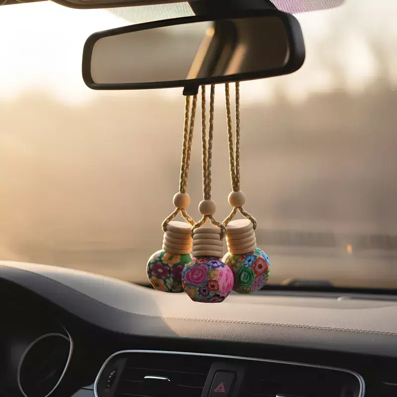 50 Sani Air Aromatizantes Auto Colgantes Con Esencia-2