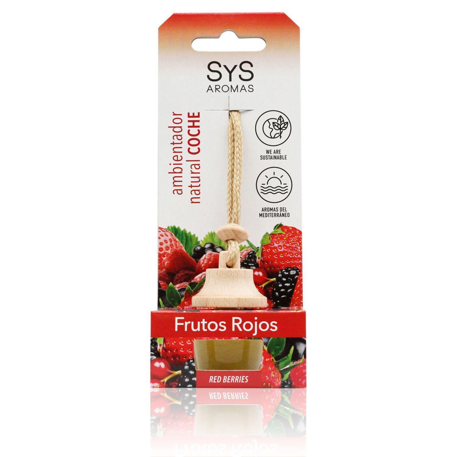 Ambientador sys auto style 7ml frutos rojos-3