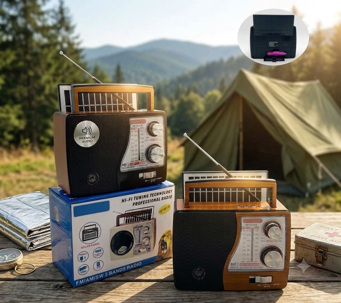Radio Emergencia Solar vintage-2
