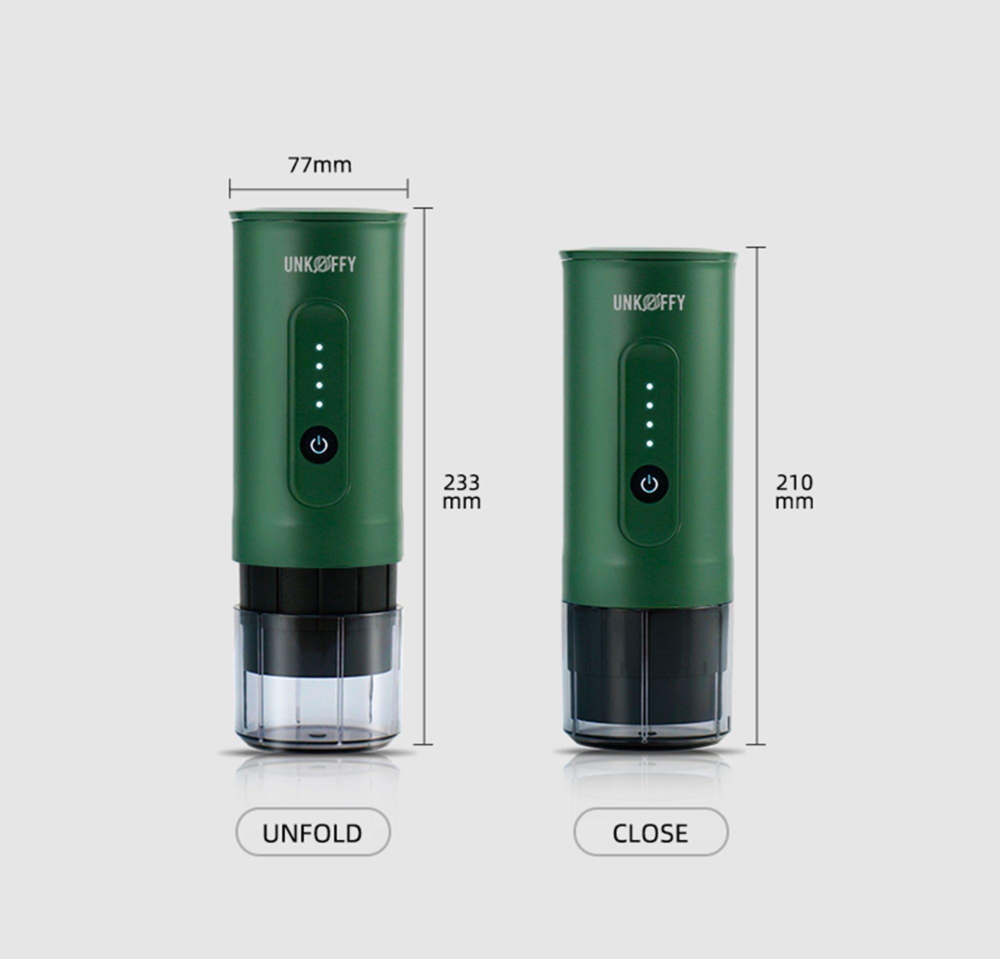 Máquina De Café Expresso Portátil Recargable Unkoffy -3
