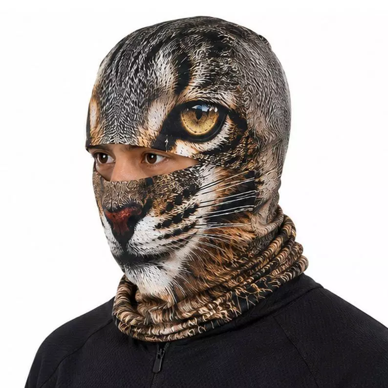 Balaclava Técnica TRAMA Gato Colocolo Fauna Nativa de Chile-2