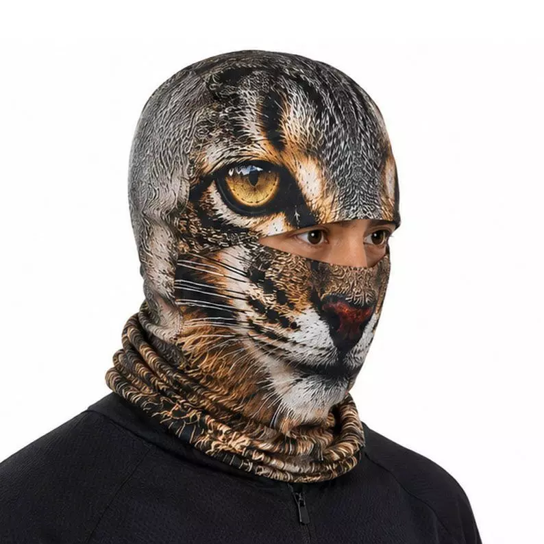 Balaclava Técnica TRAMA Gato Colocolo Fauna Nativa de Chile-3