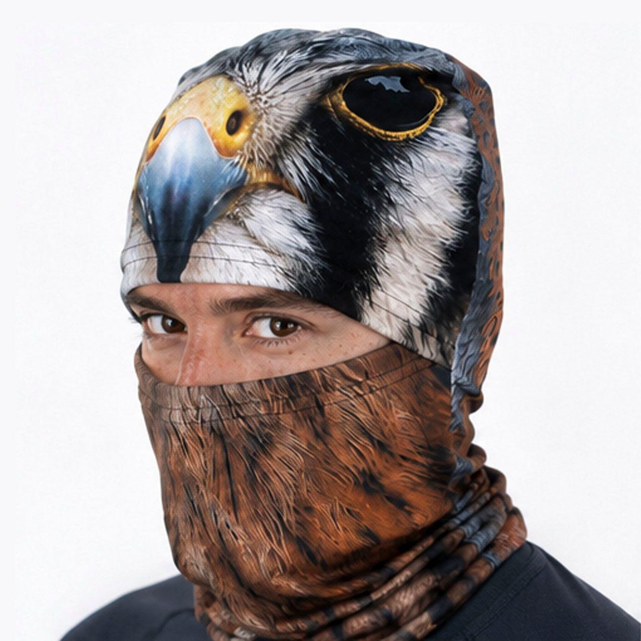 Balaclava Cernícalo Trama Indumentaria Aves Rapaces-5