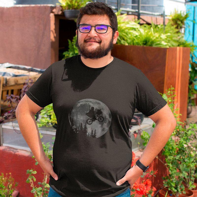Polera Extra Grande Et Luna Aliens Pelicula H-1