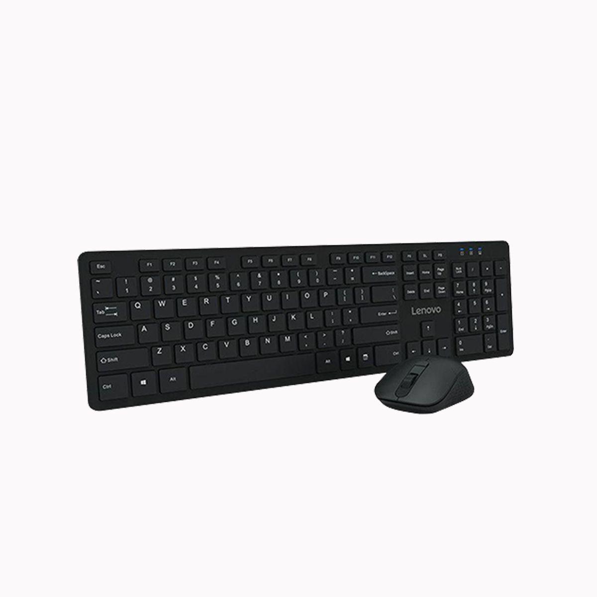 Kit Lenovo Teclado Con Mouse Km201-0
