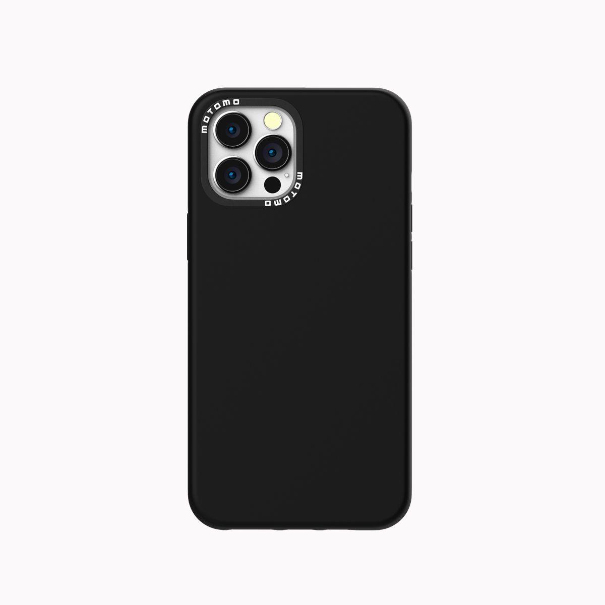 Carcasa Silicona Case iPhone 13 Pro Negro-0