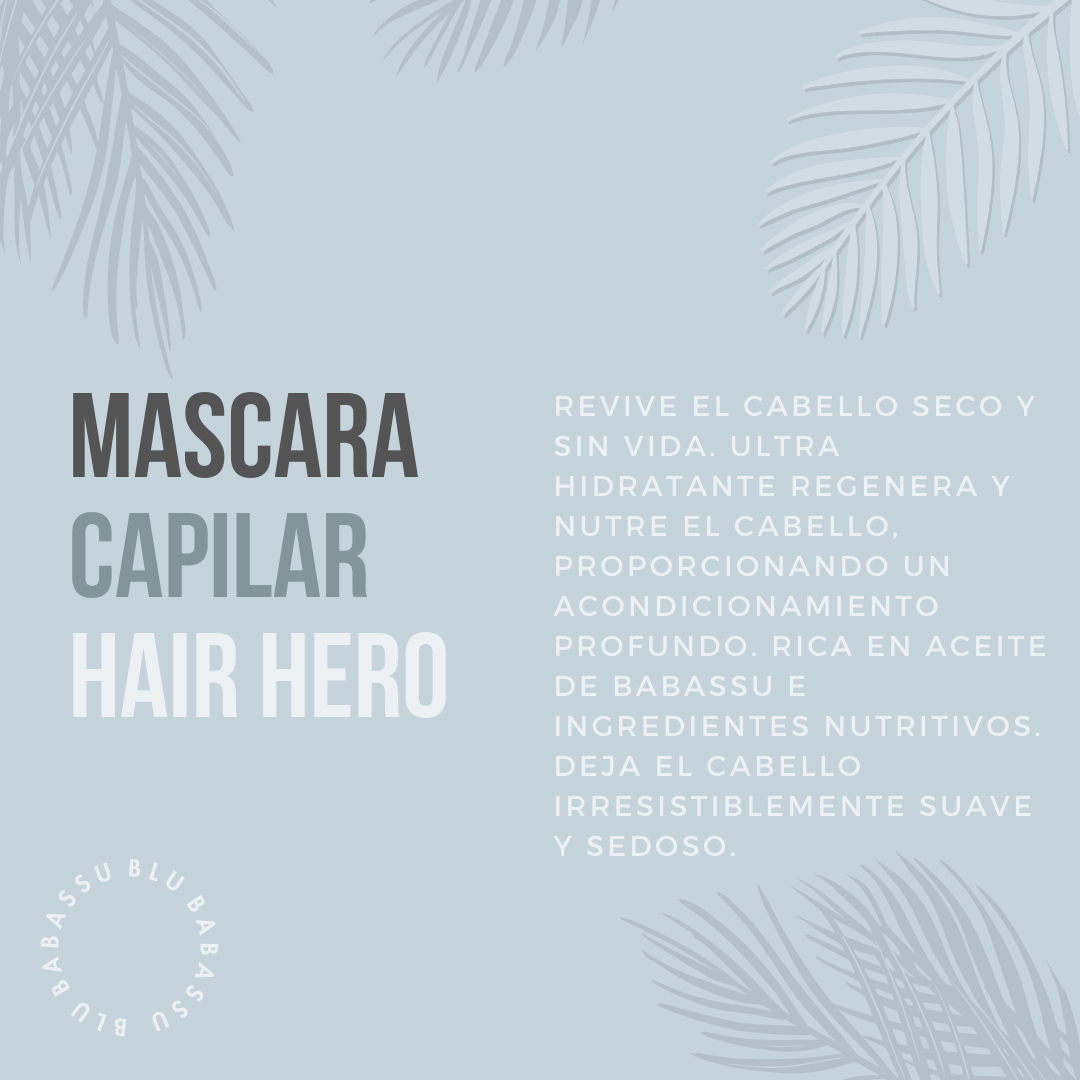 Mascara Tratamiento Hair Hero Nourishing Mask  265 ml-3