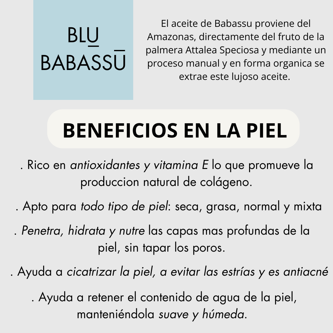 Aceite Puro de Babassu 50 ml BLU BABASSU-2