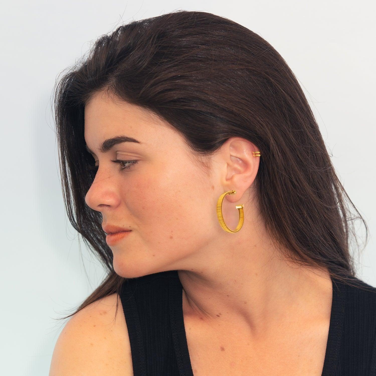 Argollas Tendencia para mujer - Azul Zafira-2