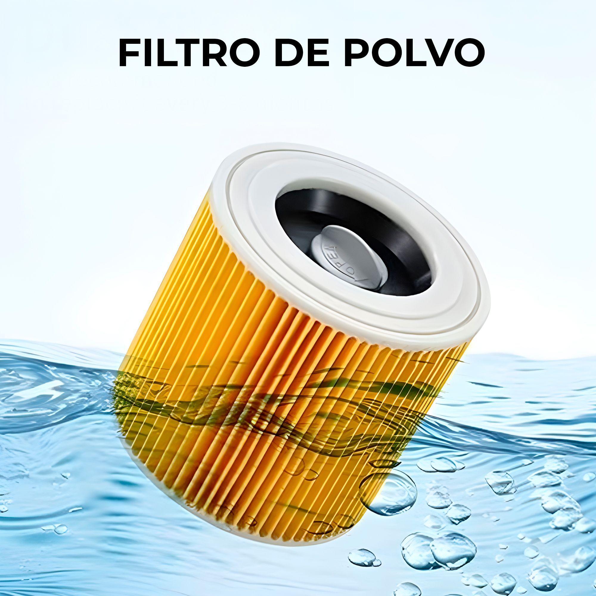 Filtro Aspiradora Apto Para Karcher Wd1 Wd2 Wd3 A2004 A2204-4