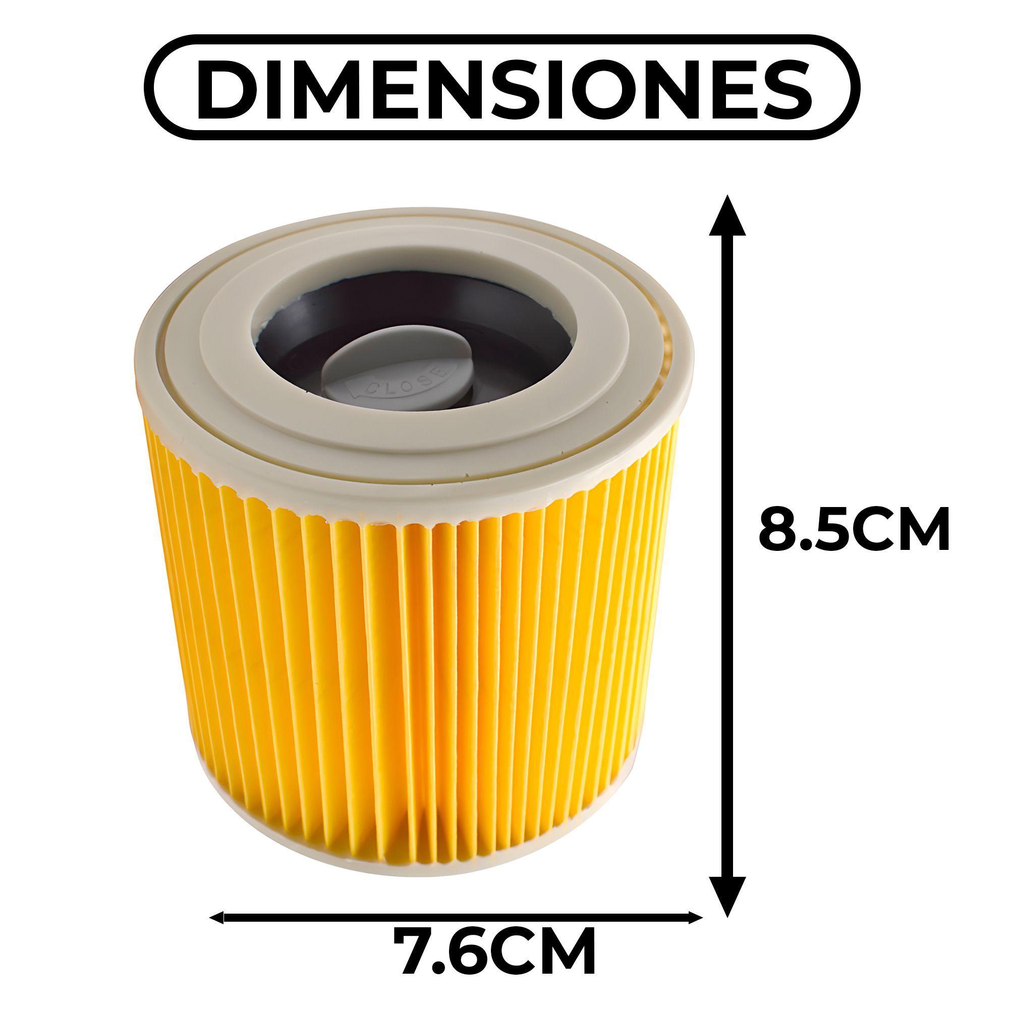 Filtro Aspiradora Apto Para Karcher Wd1 Wd2 Wd3 A2004 A2204-5