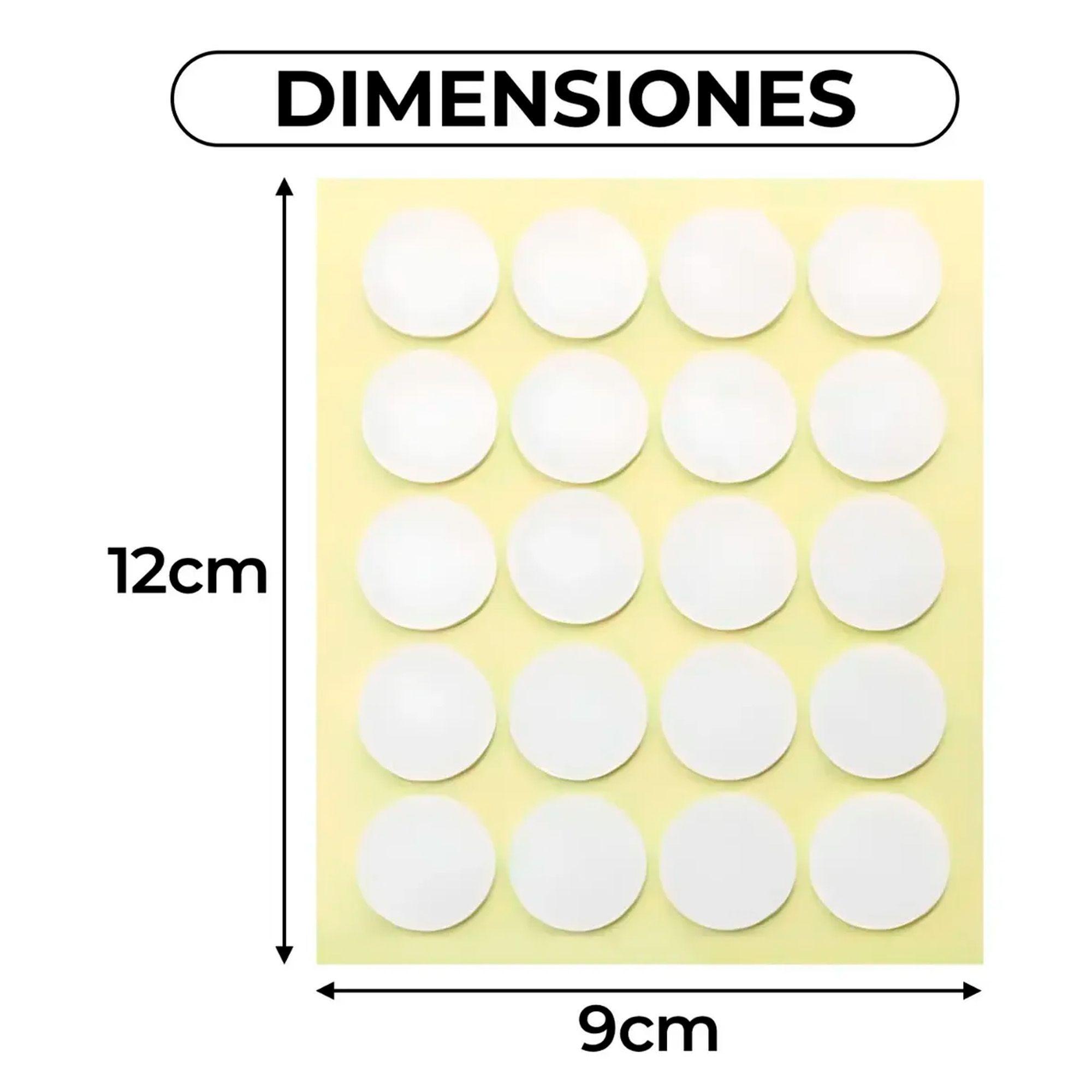 Pack 200 Pegatinas Adhesivas Doble Cara Para Mecha De Vela-6