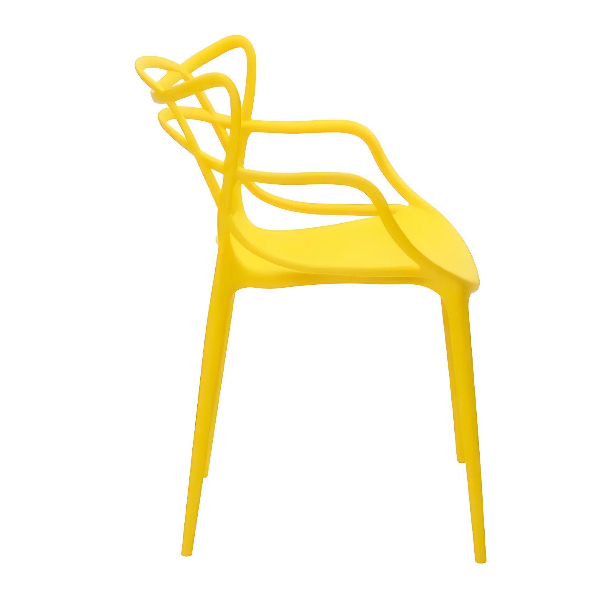 Silla Comedor Terraza Master Resistente Respaldo Apoyabrazos Colores 2u-4