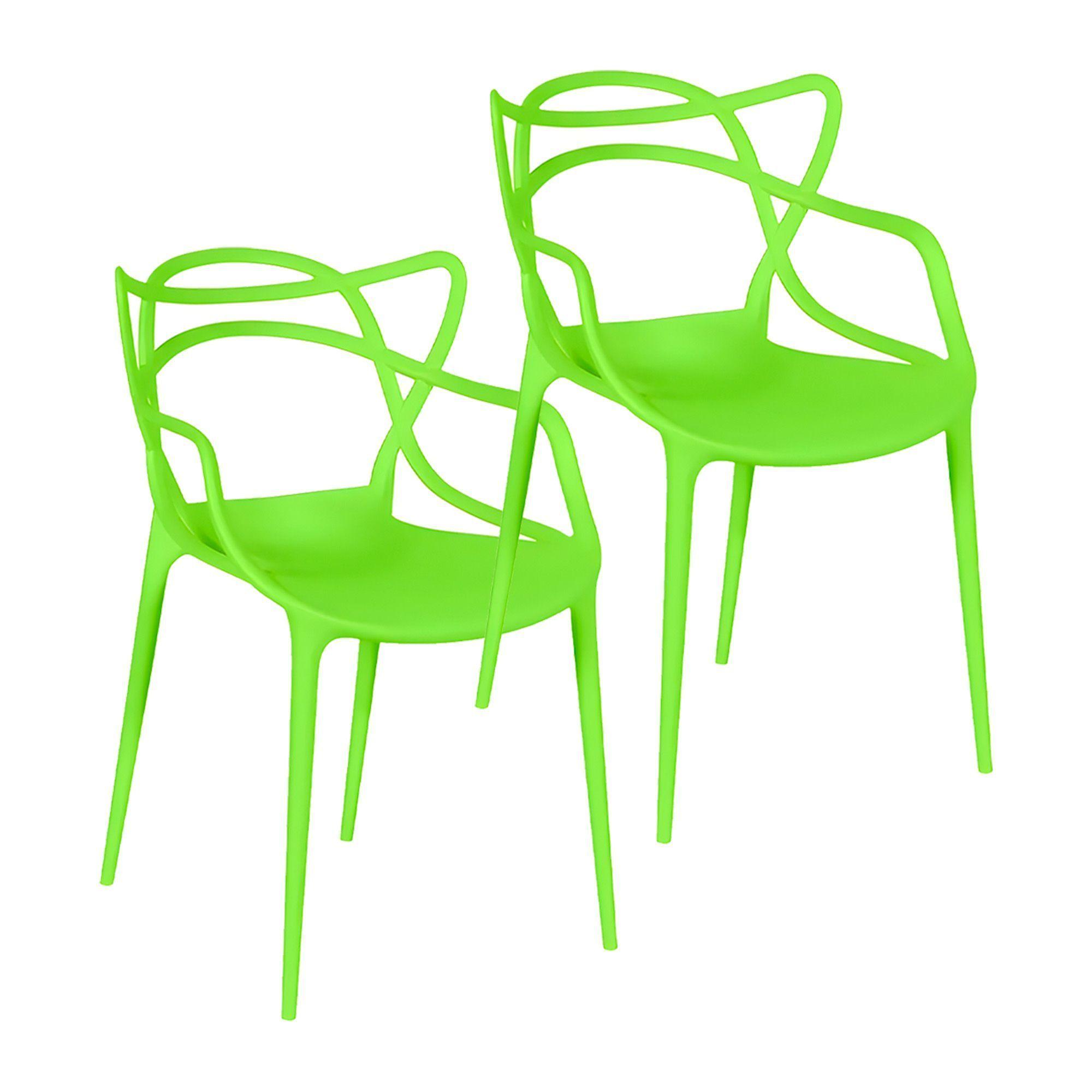 Silla Comedor Terraza Master Resistente Respaldo Apoyabrazos Colores 2u-0