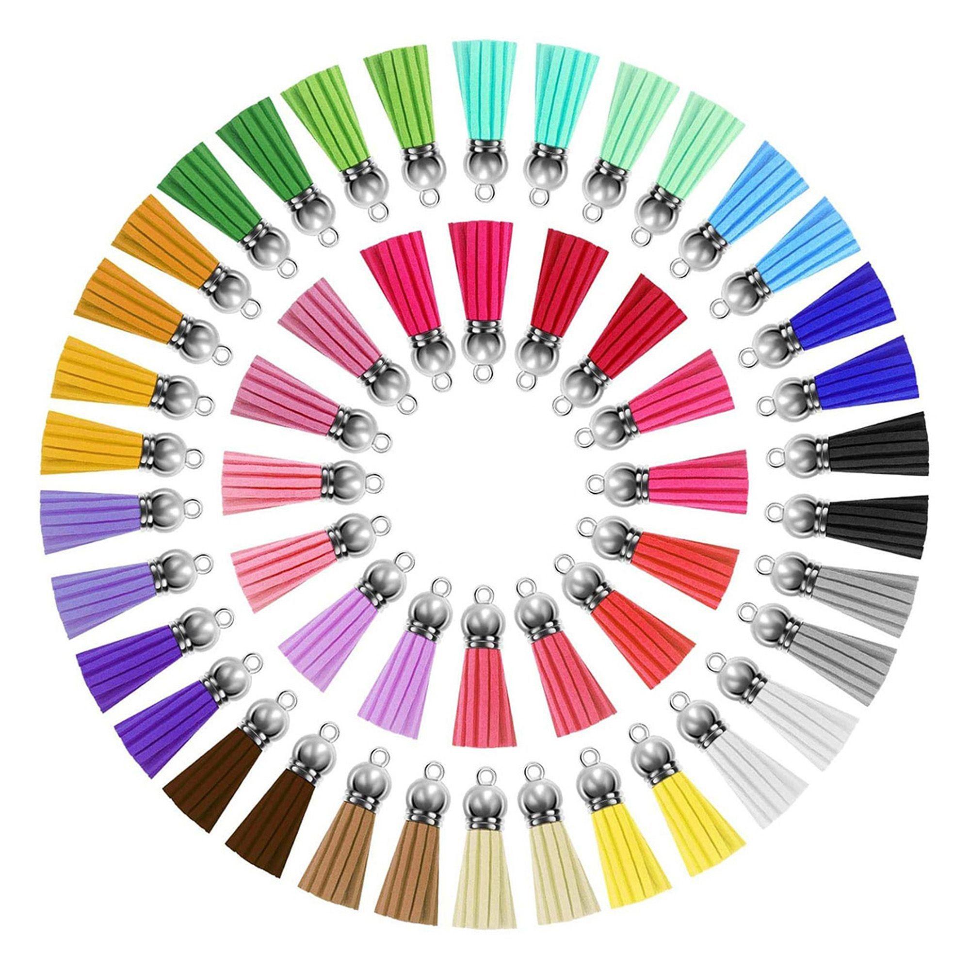 Llaveros Acrílico Redondo 5cm Colores 50 Unidades-2