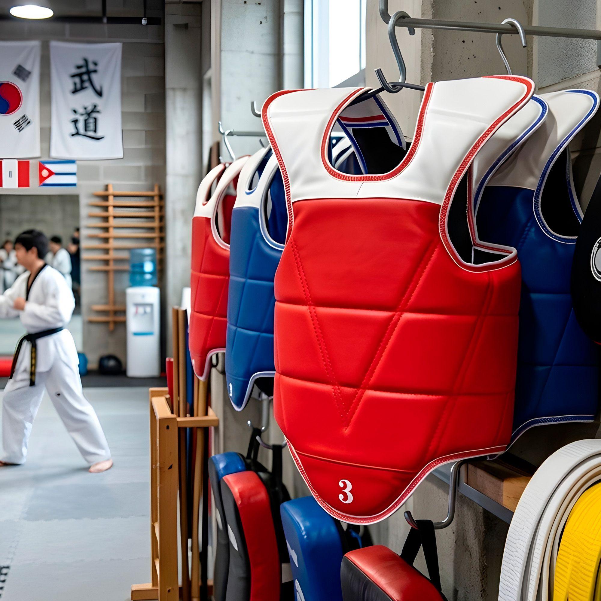 Pechera Protector Corporal Reversible Taekwondo Boxeo Karate-4