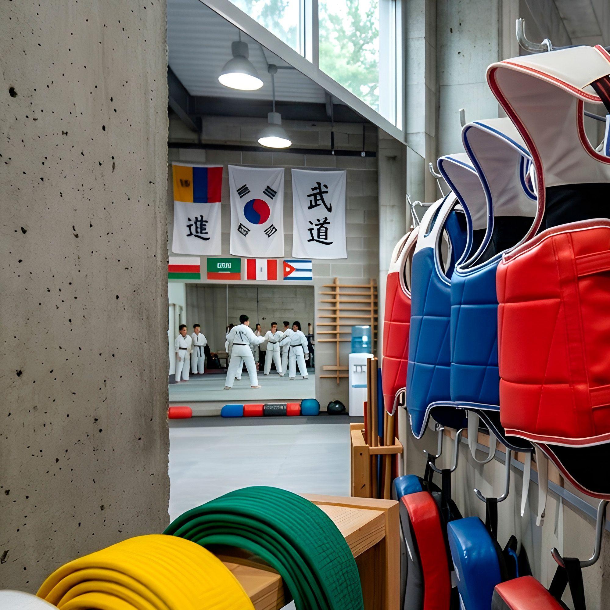 Pechera Protector Corporal Reversible Taekwondo Boxeo Karate-5