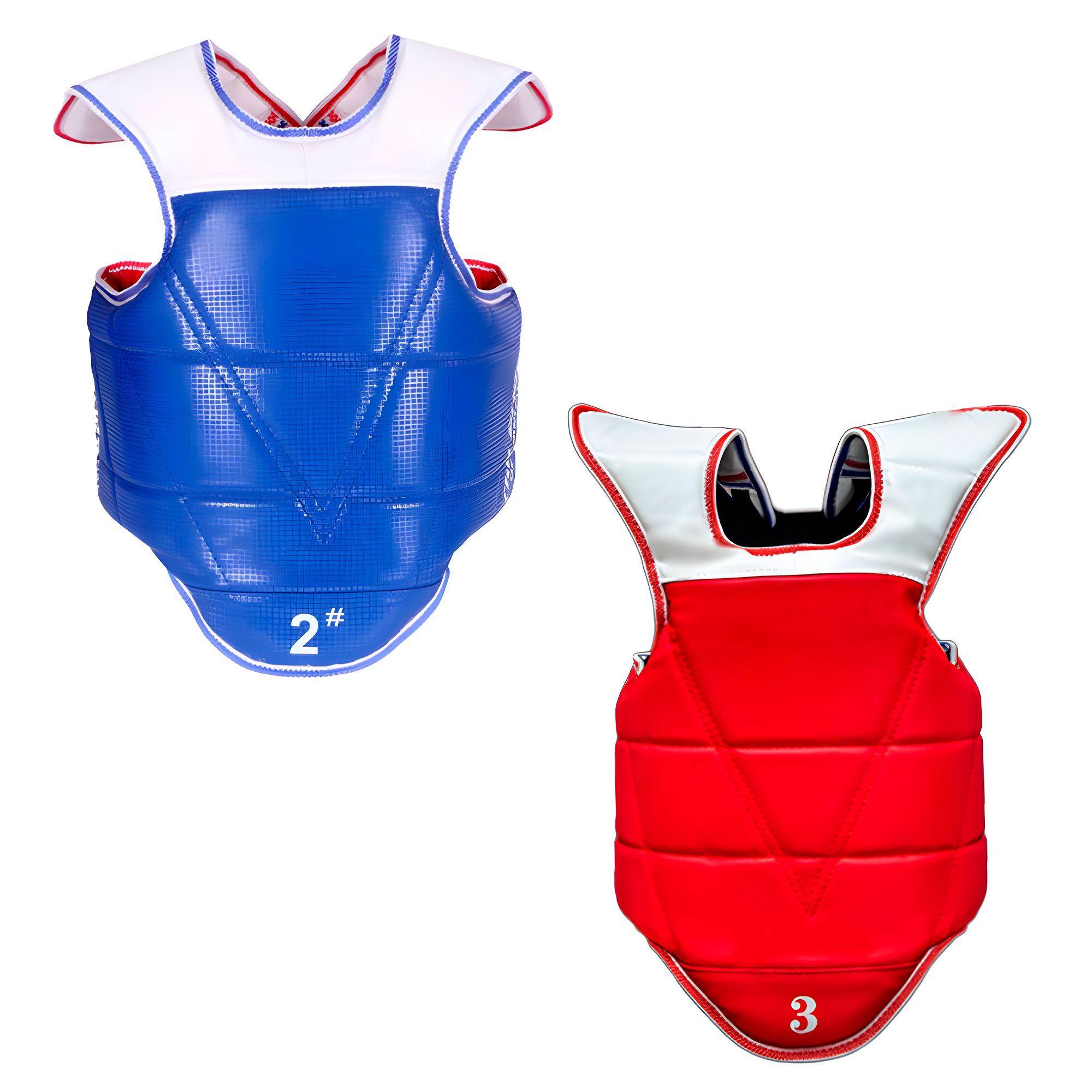 Pechera Protector Corporal Reversible Taekwondo Boxeo Karate-9