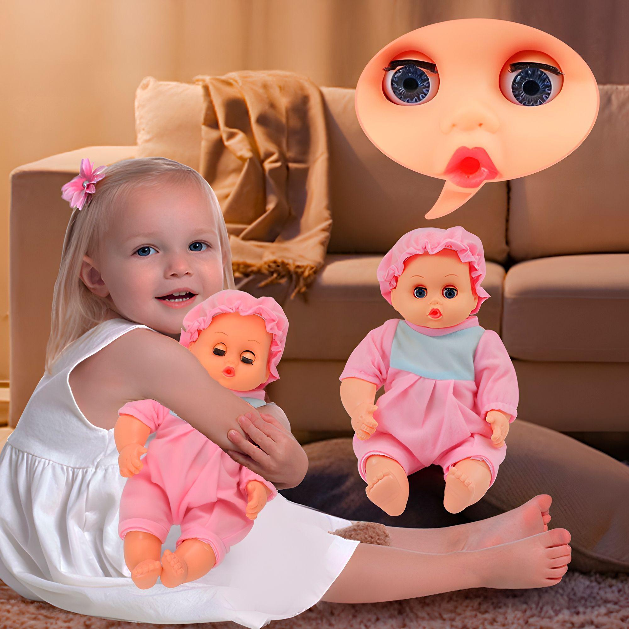 Cochecito Coche Plegable Muñeca Bebe Juguete Juego Niñas-3