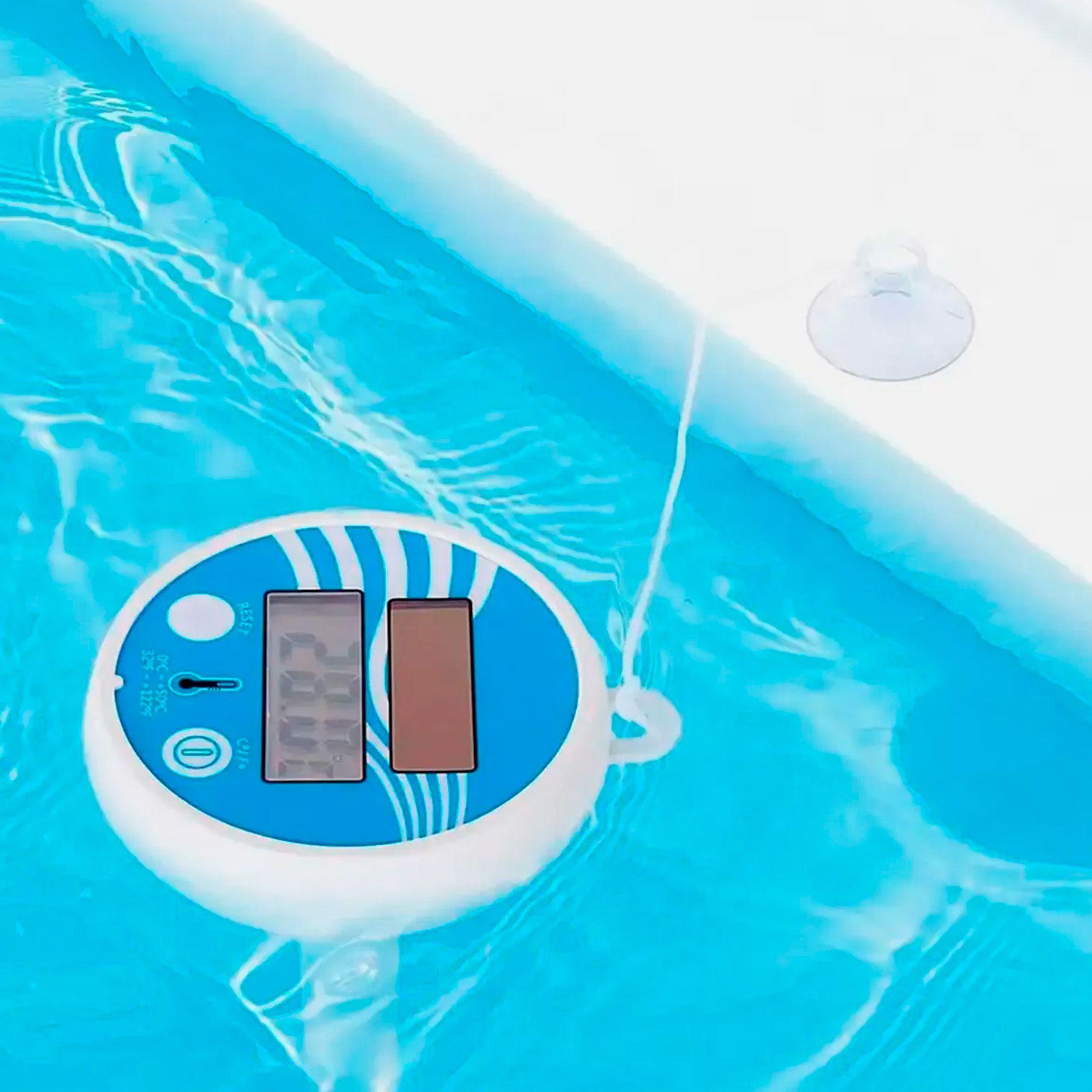 Termómetro Flotante Para Piscina Digital Solar-4